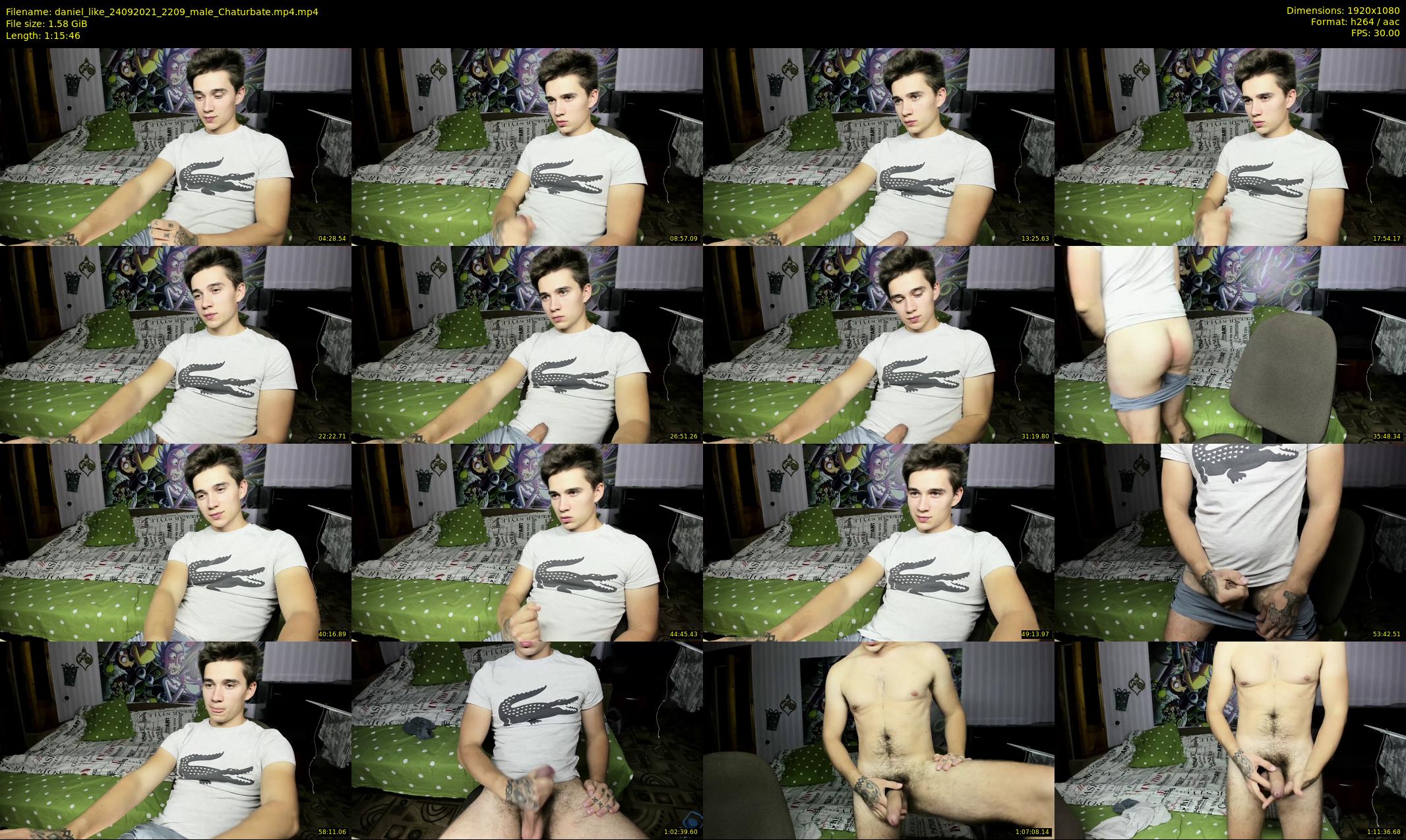 daniel_like — 76 minute Chaturbate male cam show recording, 1080p, Sep 24, 2021