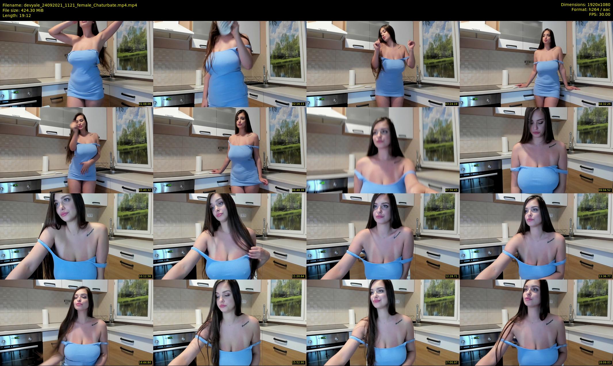 devyale — 20 minute Chaturbate female cam show recording, 1080p, Sep 24, 2021