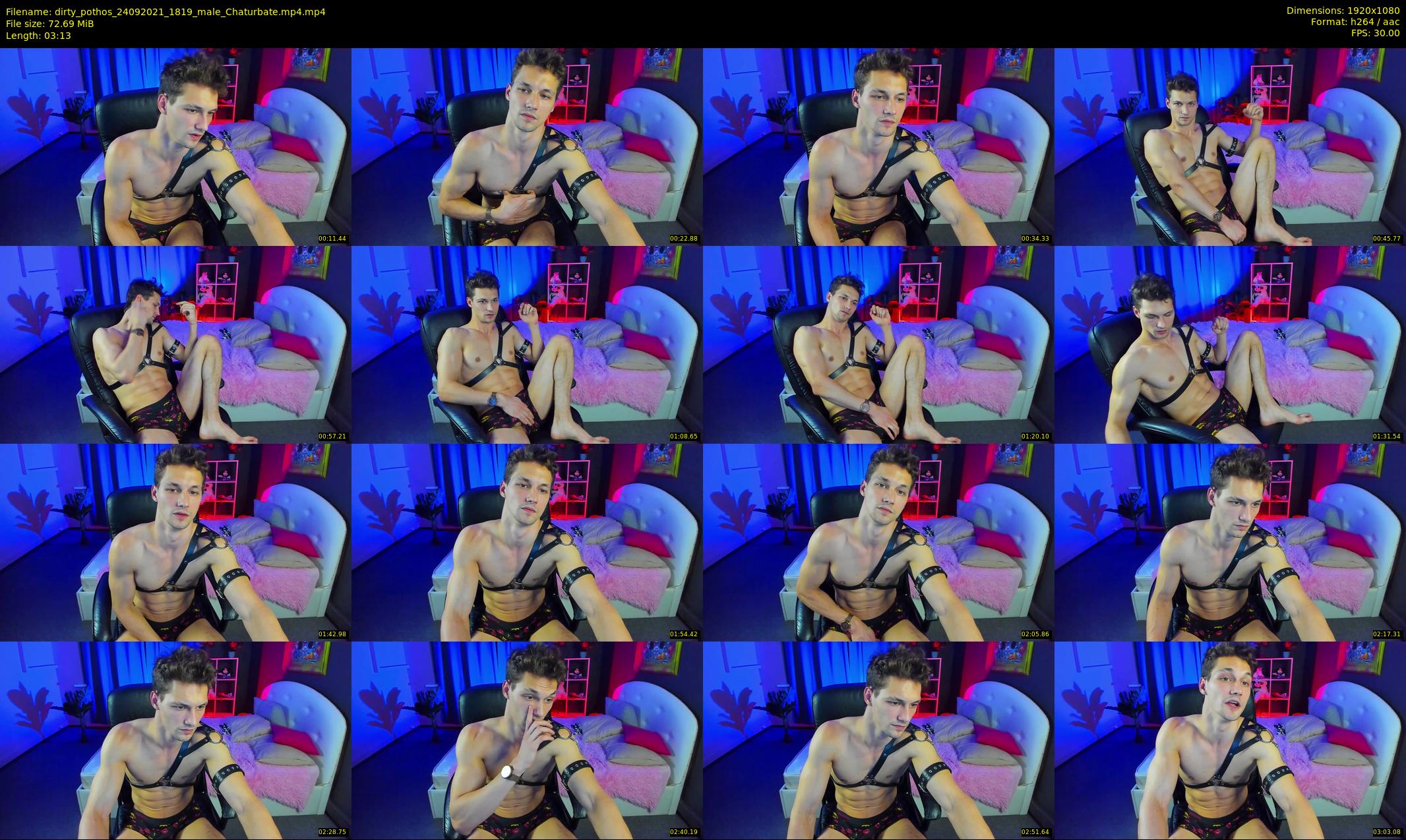 dirty_pothos — 4 minute Chaturbate male cam show recording, 1080p, Sep 24, 2021