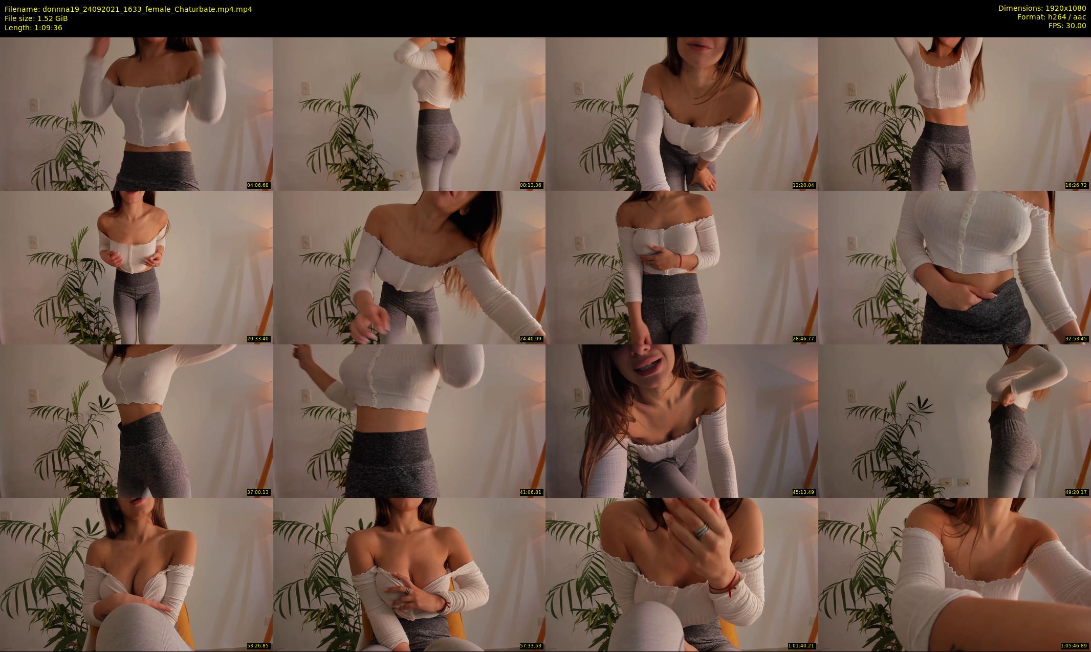 donnna19 — 70 minute Chaturbate female cam show recording, 1080p, Sep 24, 2021
