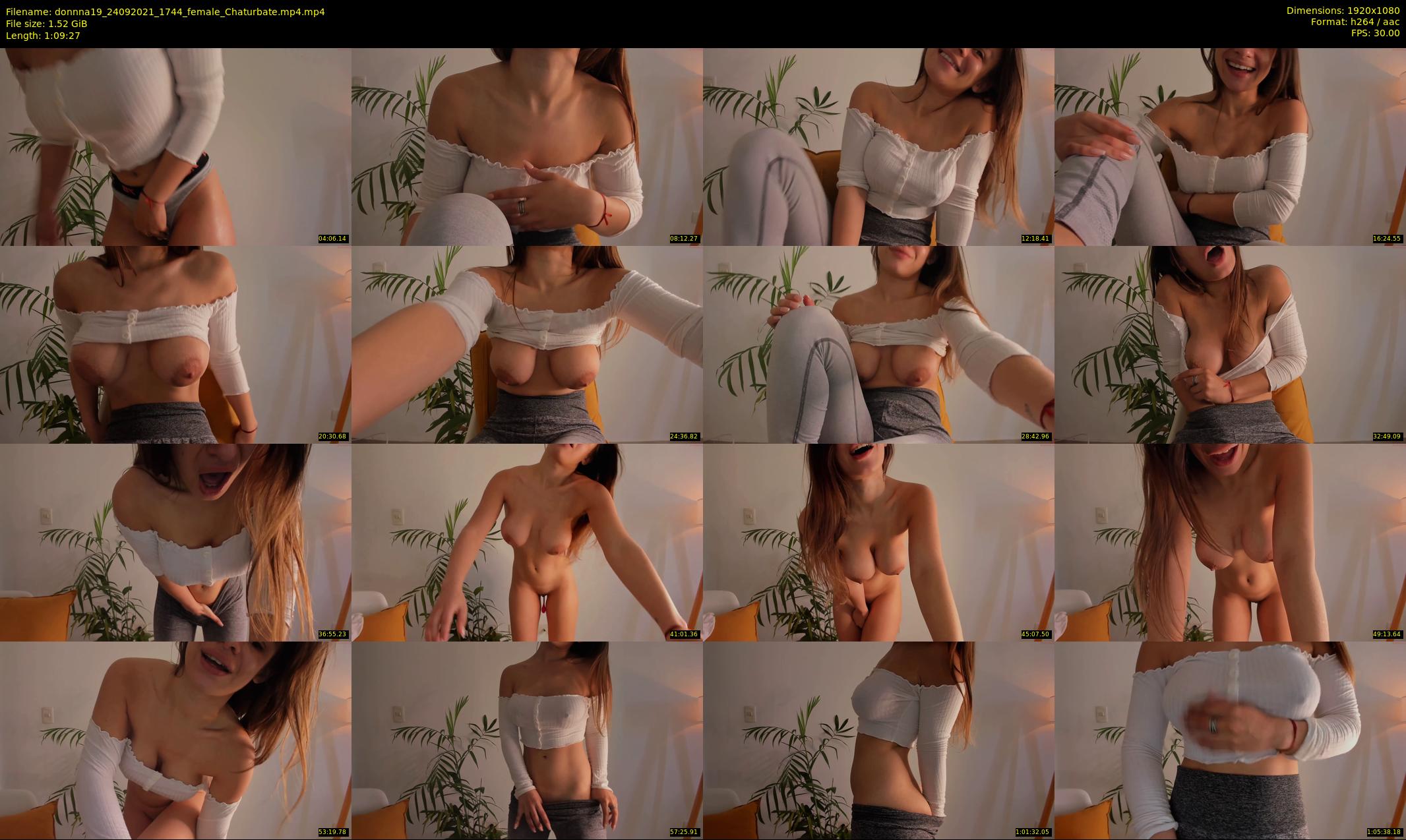 donnna19 — 70 minute Chaturbate female cam show recording, 1080p, Sep 24, 2021