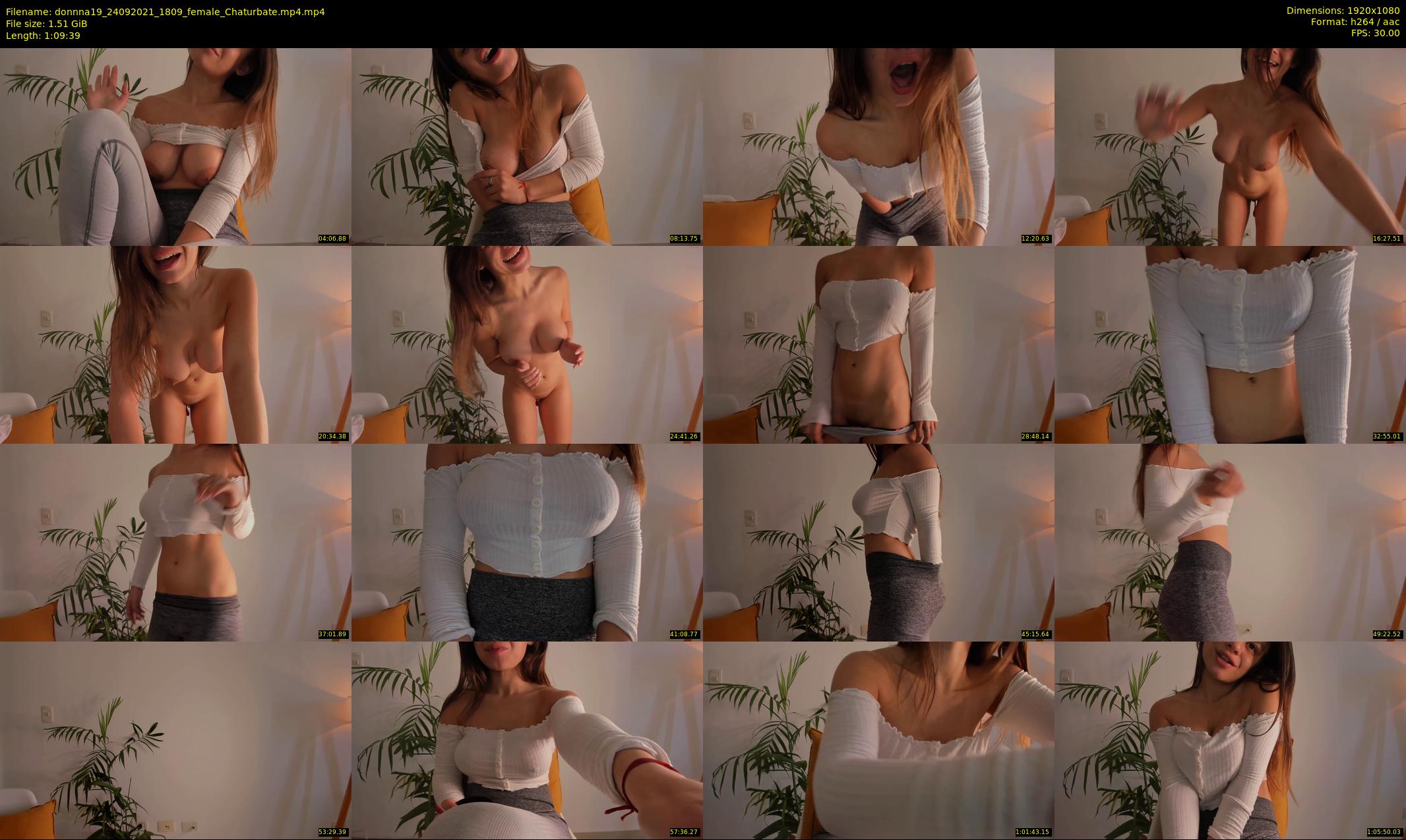 donnna19 — 70 minute Chaturbate female cam show recording, 1080p, Sep 24, 2021