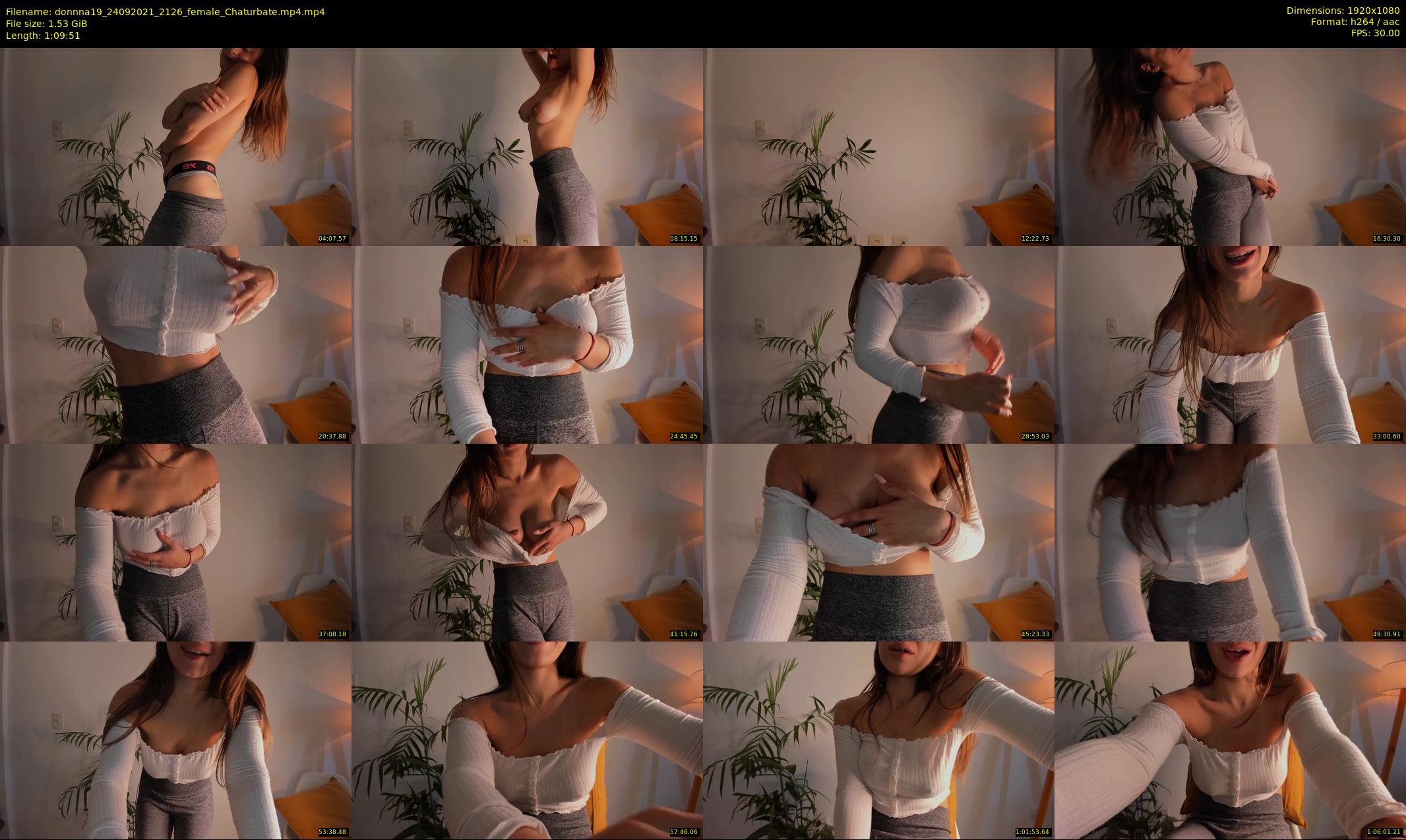 donnna19 — 70 minute Chaturbate female cam show recording, 1080p, Sep 24, 2021