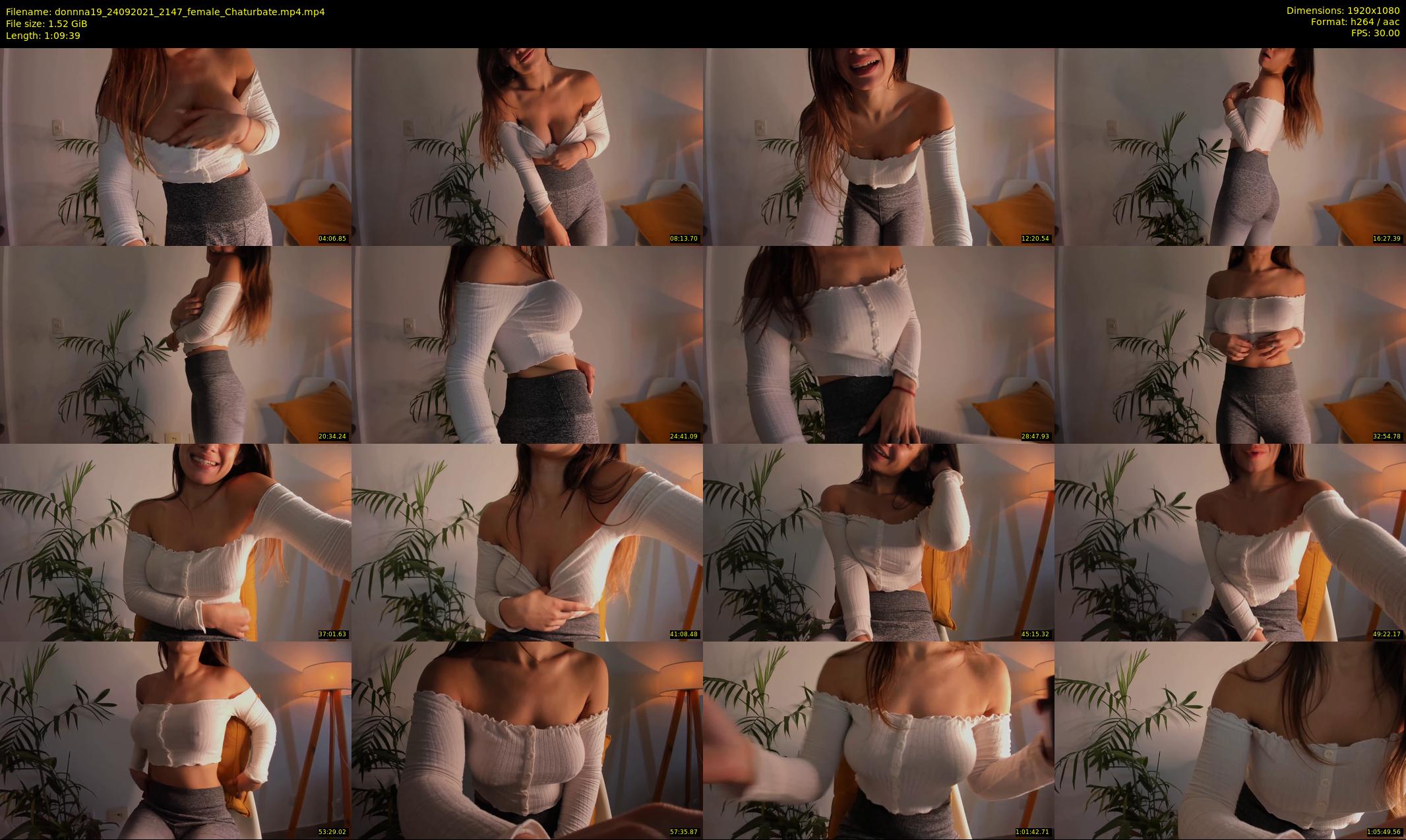 donnna19 — 70 minute Chaturbate female cam show recording, 1080p, Sep 24, 2021