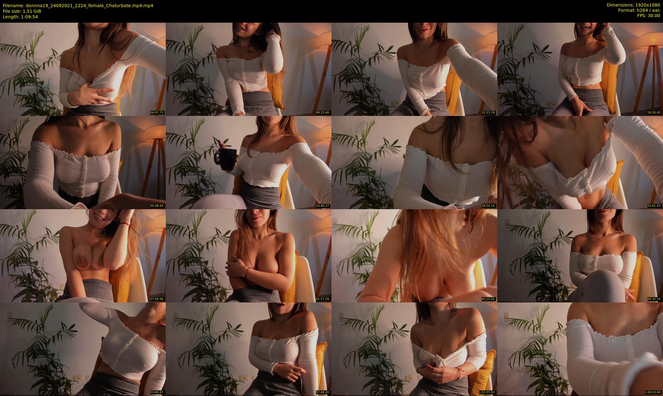 donnna19 — 70 minute Chaturbate female cam show recording, 1080p, Sep 24, 2021