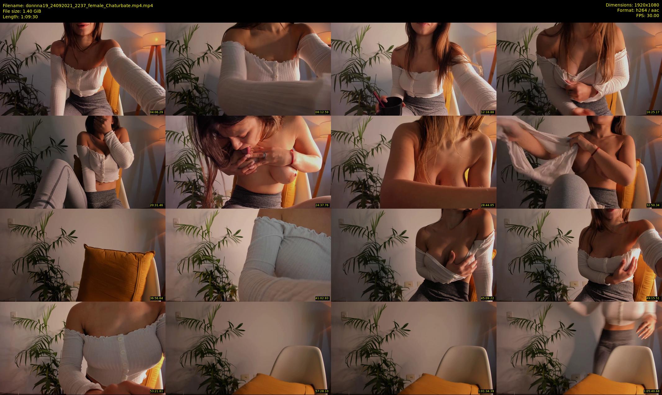 donnna19 — 70 minute Chaturbate female cam show recording, 1080p, Sep 24, 2021