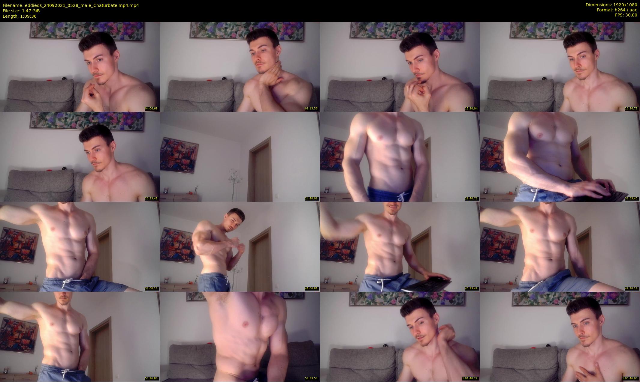 eddieds — 70 minute Chaturbate male cam show recording, 1080p, Sep 24, 2021