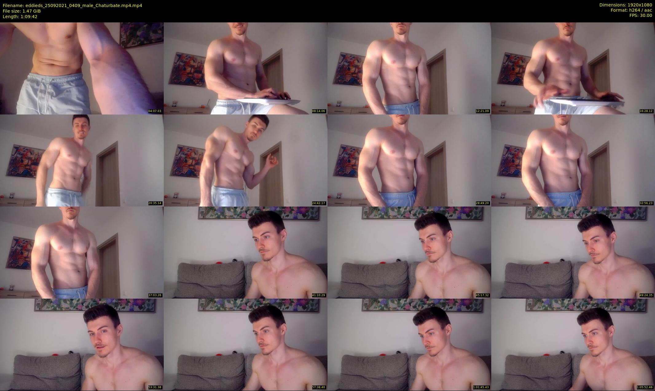 eddieds — 70 minute Chaturbate male cam show recording, 1080p, Sep 25, 2021