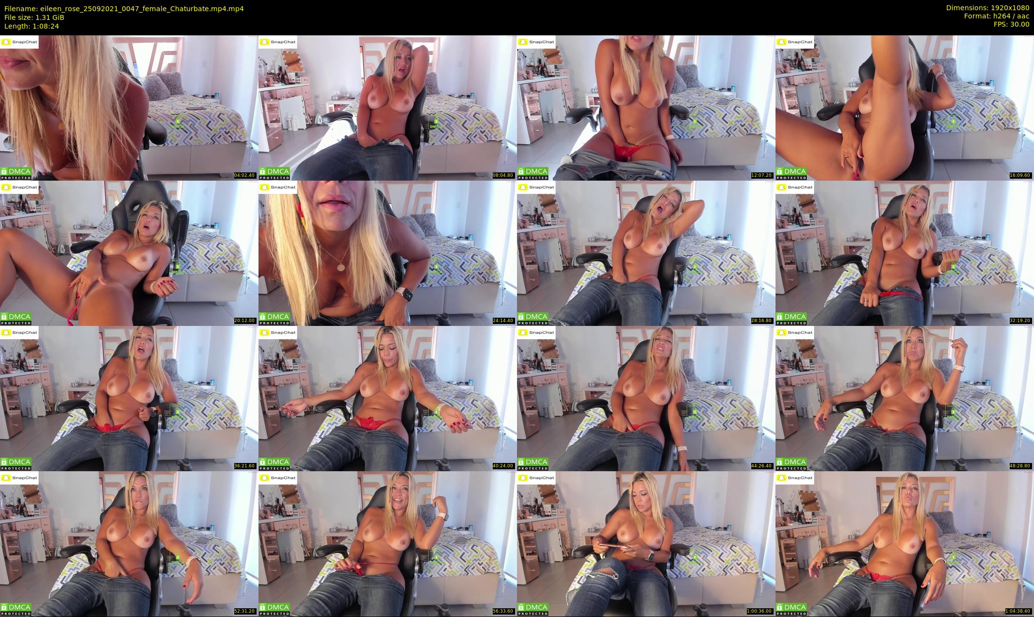 eileen_rose — 69 minute Chaturbate female cam show recording, 1080p, Sep 25, 2021