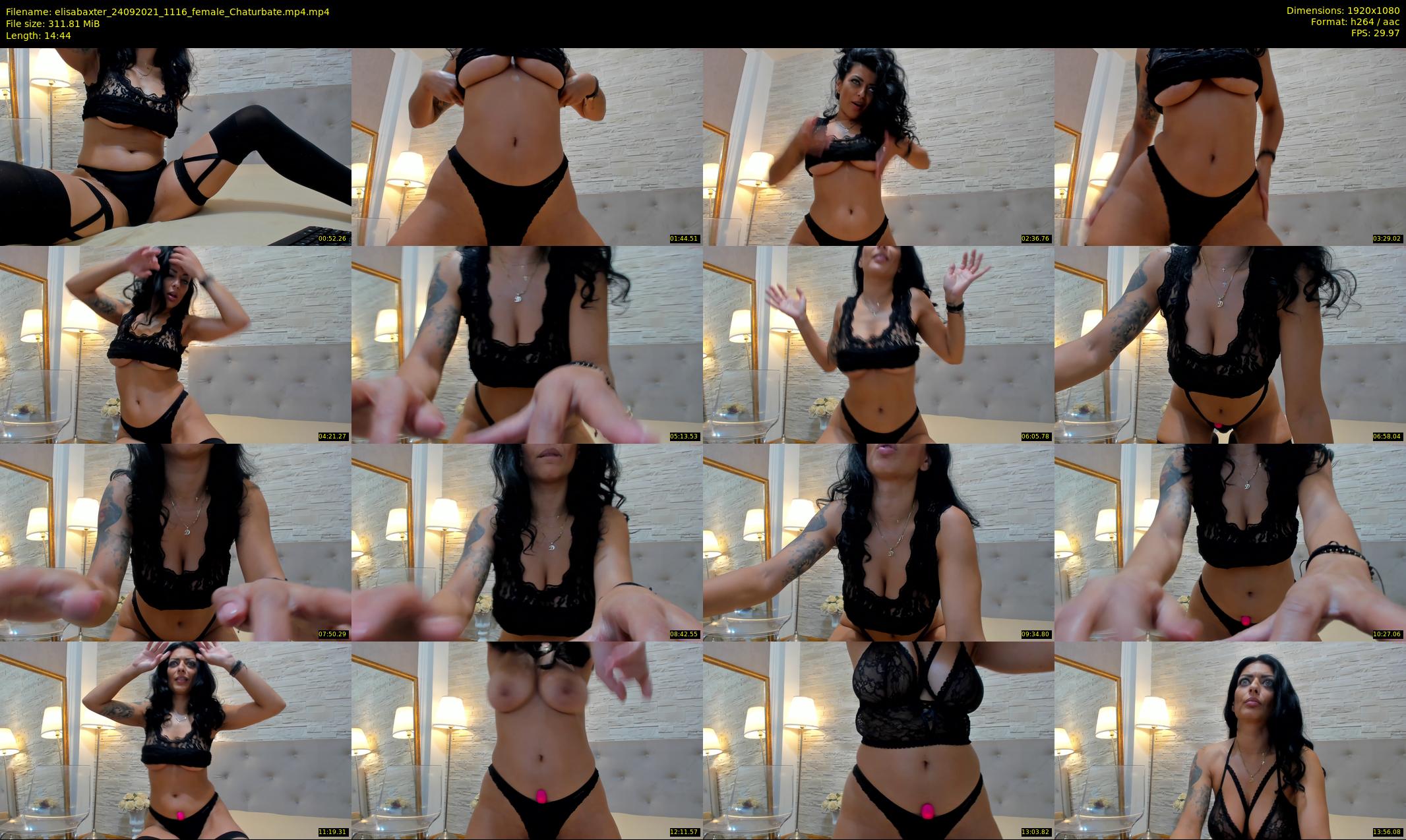 elisabaxter — 15 minute Chaturbate female cam show recording, 1080p, Sep 24, 2021