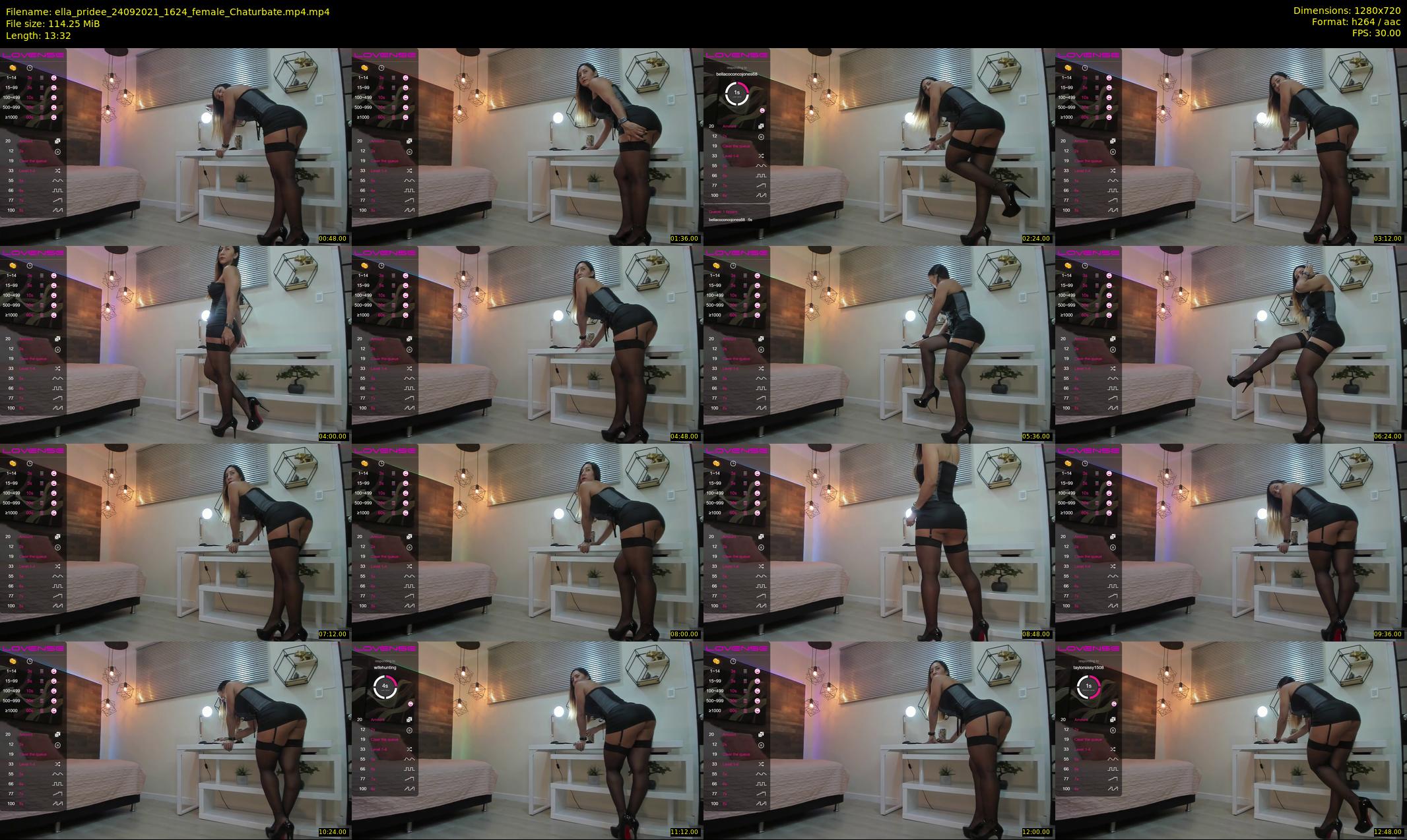 ella_pridee — 14 minute Chaturbate female cam show recording, 720p, Sep 24, 2021