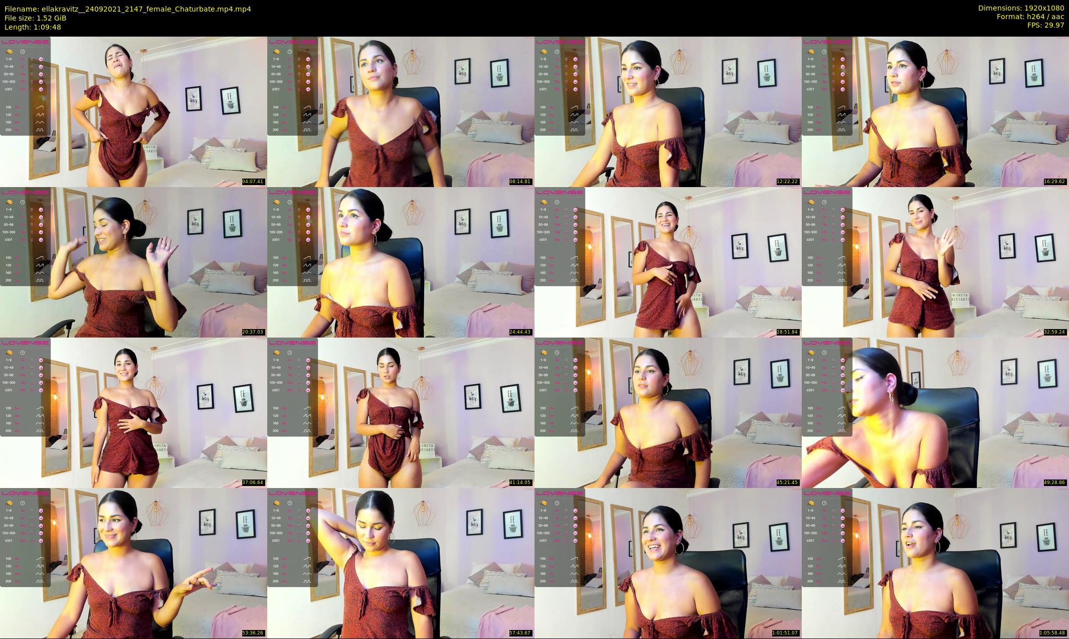 ellakravitz_ — 70 minute Chaturbate female cam show recording, 1080p, Sep 24, 2021