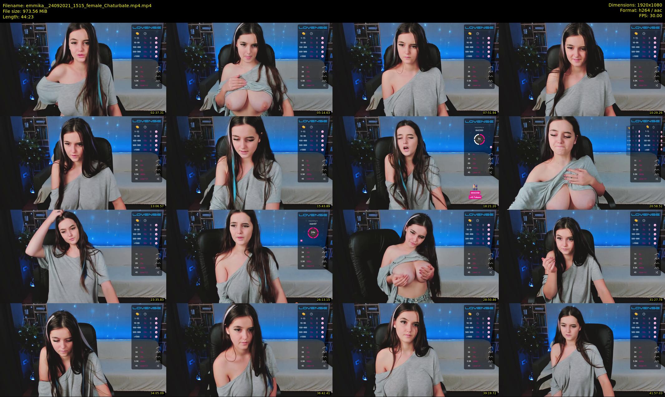 emmika_ — 45 minute Chaturbate female cam show recording, 1080p, Sep 24, 2021