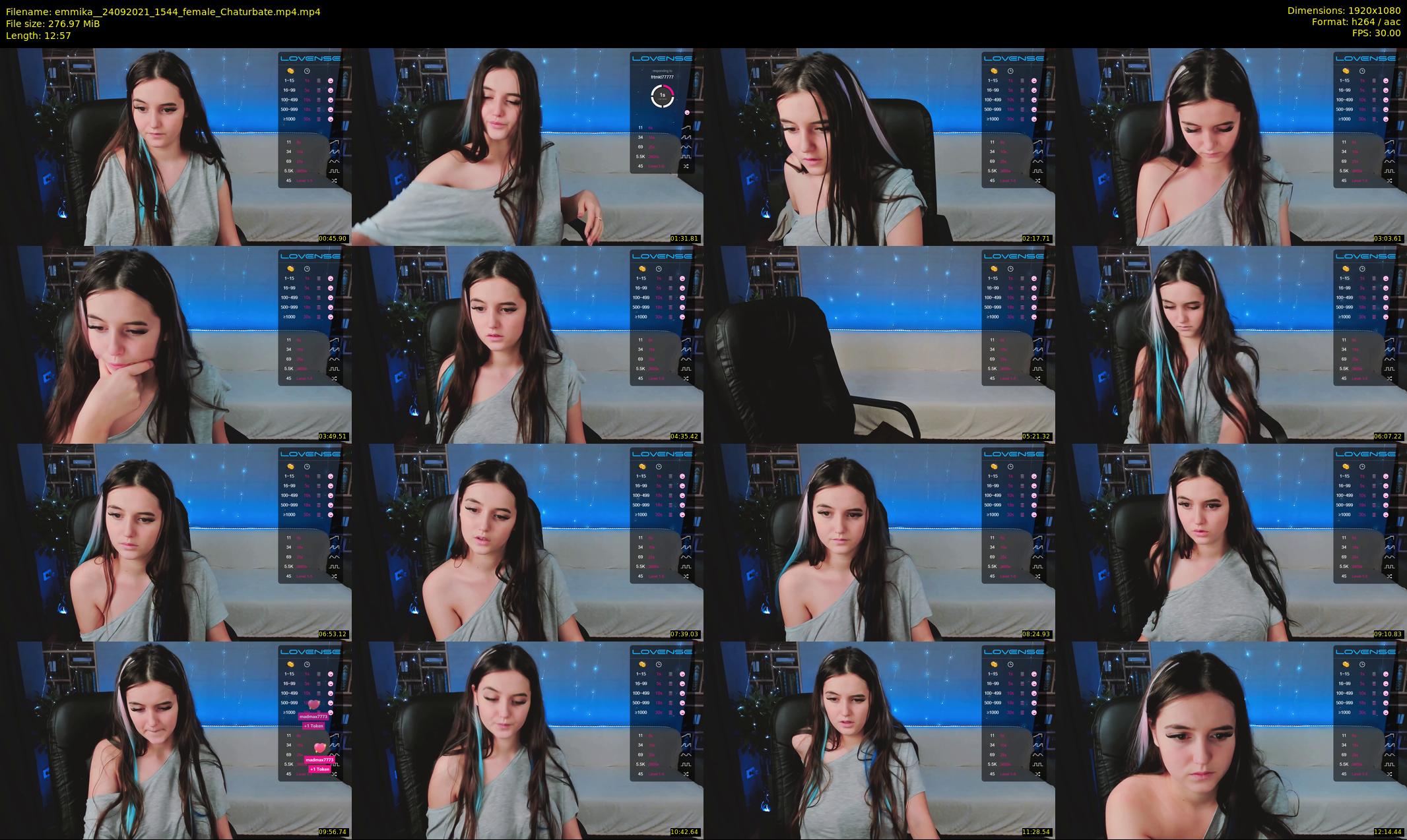 emmika_ — 13 minute Chaturbate female cam show recording, 1080p, Sep 24, 2021