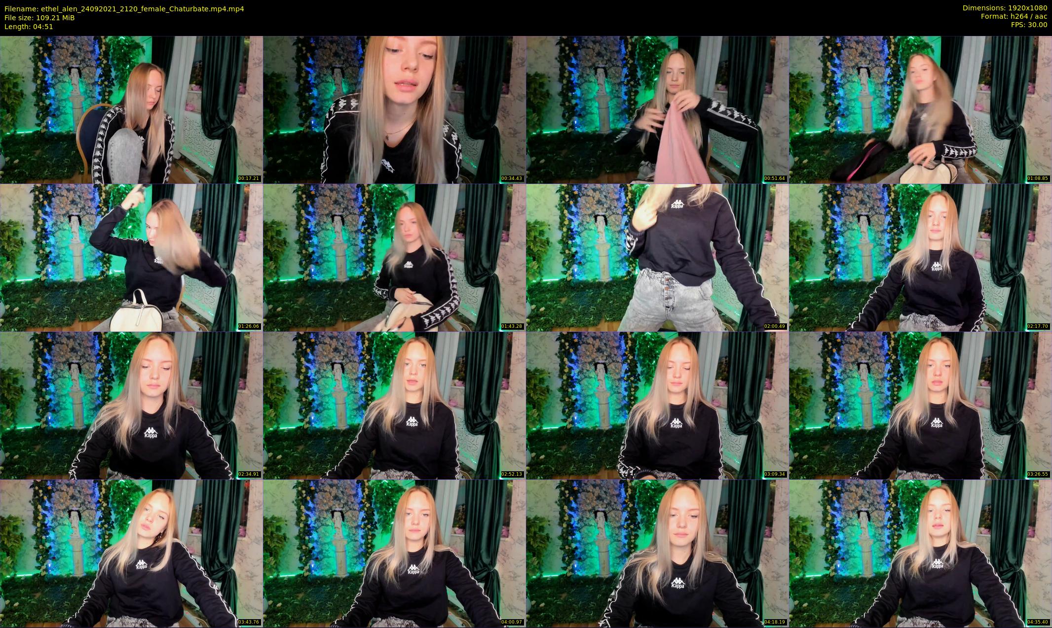 ethel_alen — 5 minute Chaturbate female cam show recording, 1080p, Sep 24, 2021