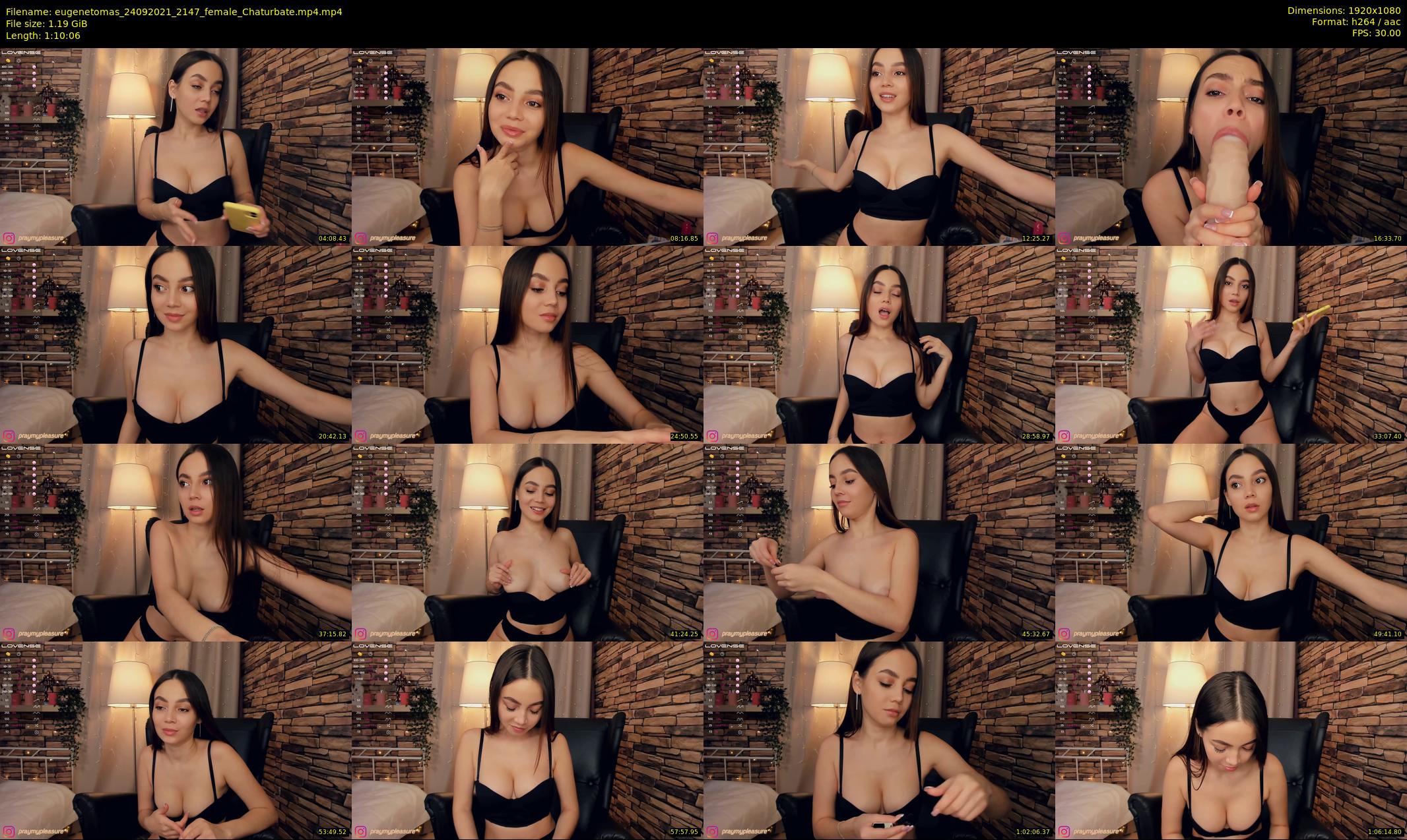 eugenetomas — 71 minute Chaturbate couple cam show recording, 1080p, Sep 24, 2021