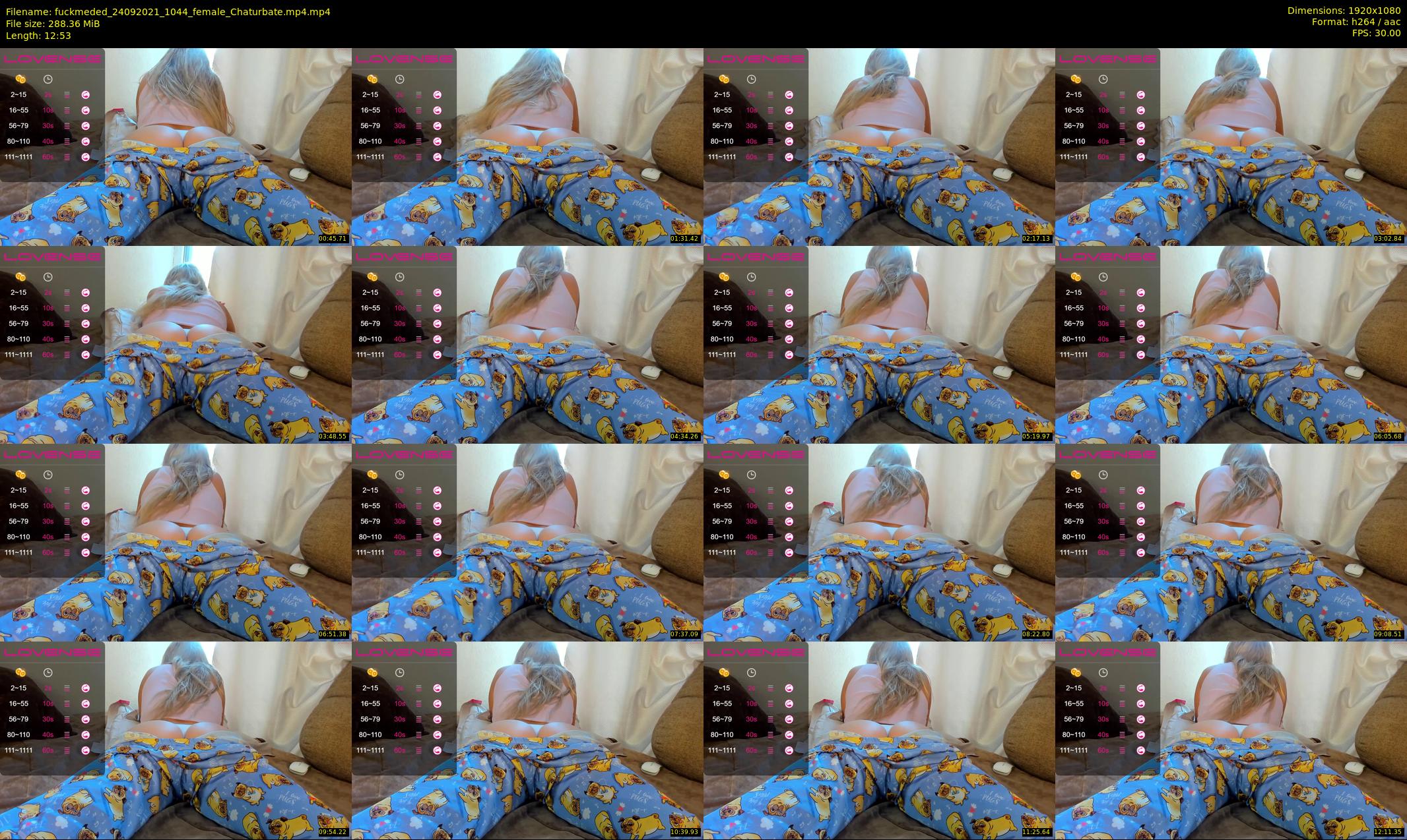 fuckmeded — 13 minute Chaturbate female cam show recording, 1080p, Sep 24, 2021
