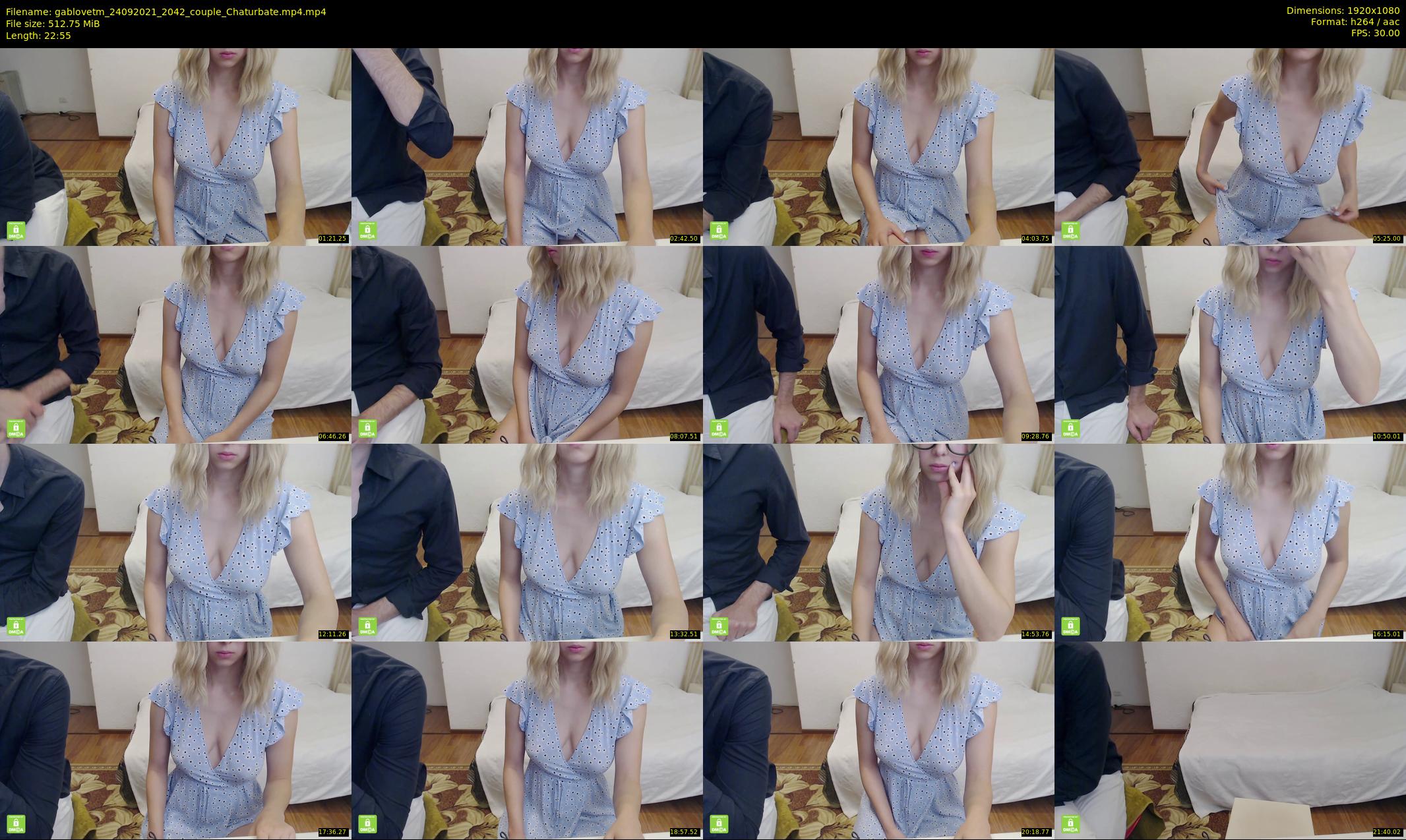 gablovetm — 23 minute Chaturbate couple cam show recording, 1080p, Sep 24, 2021