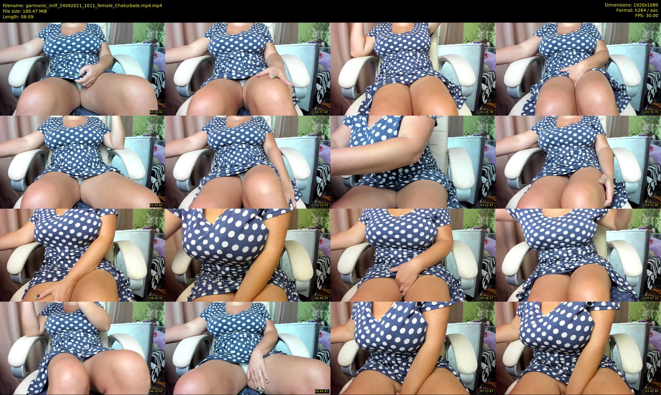 garmonic_milf — 9 minute Chaturbate female cam show recording, 1080p, Sep 24, 2021
