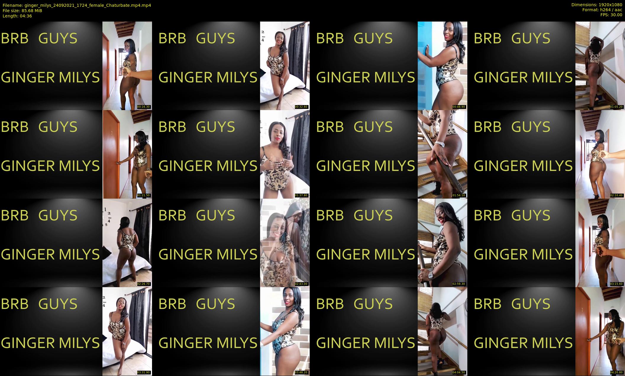 ginger_milys — 5 minute Chaturbate female cam show recording, 1080p, Sep 24, 2021