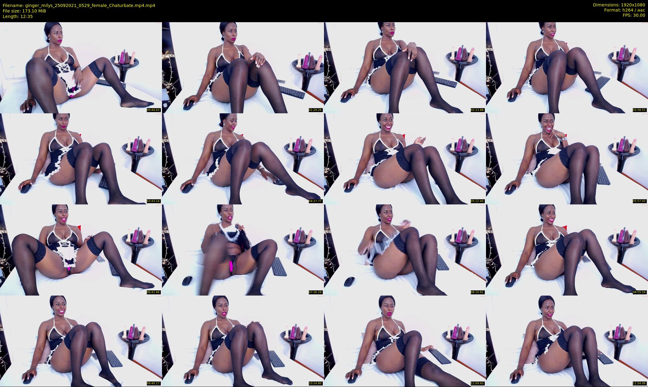 ginger_milys — 13 minute Chaturbate female cam show recording, 1080p, Sep 25, 2021