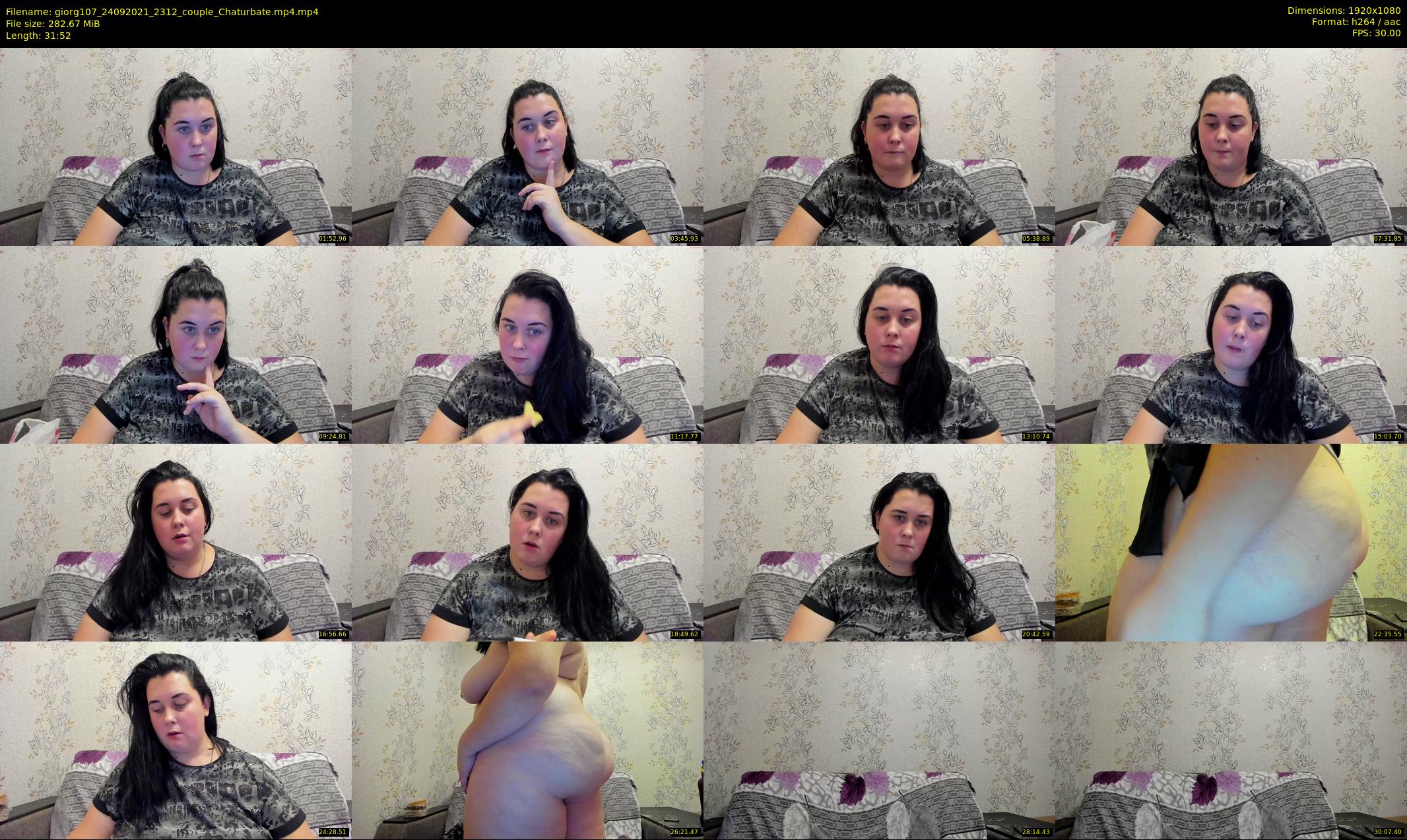 giorg107 — 32 minute Chaturbate couple cam show recording, 1080p, Sep 24, 2021