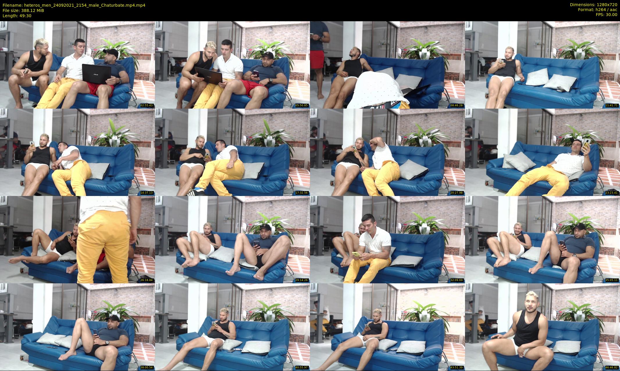 heteros_men — 50 minute Chaturbate male cam show recording, 720p, Sep 24, 2021