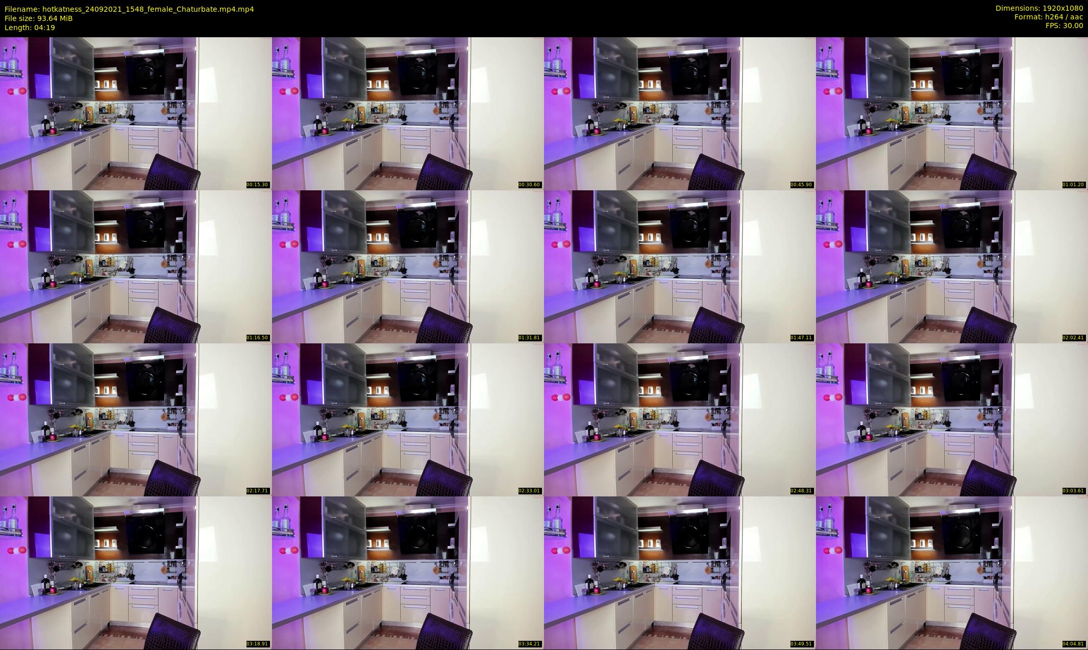 hotkatness — 5 minute Chaturbate female cam show recording, 1080p, Sep 24, 2021