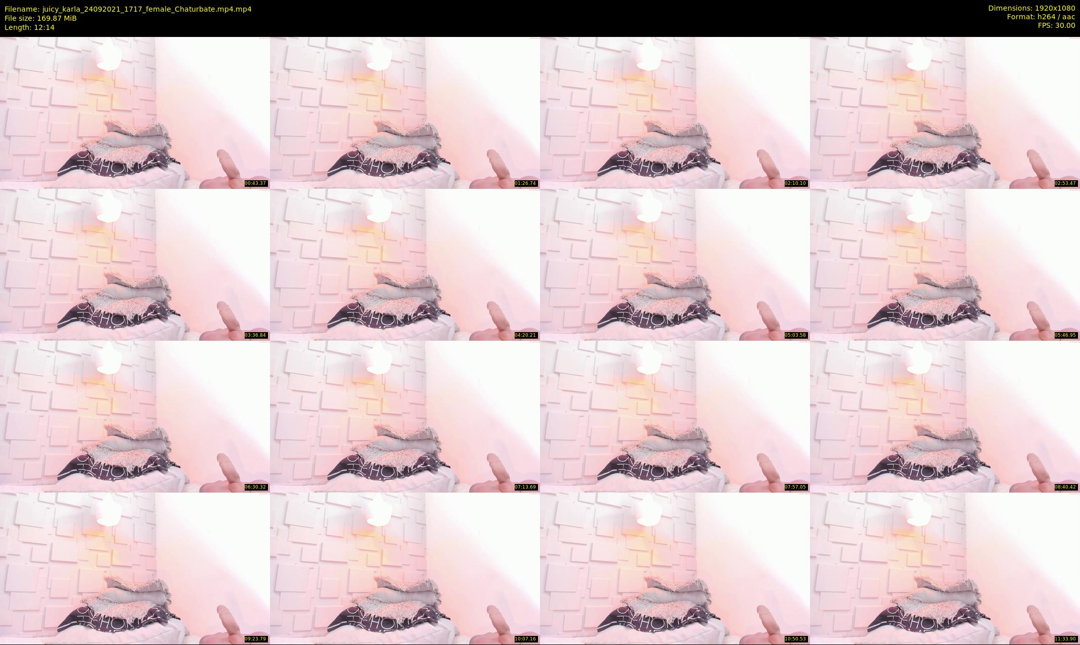 juicy_karla — 13 minute Chaturbate female cam show recording, 1080p, Sep 24, 2021
