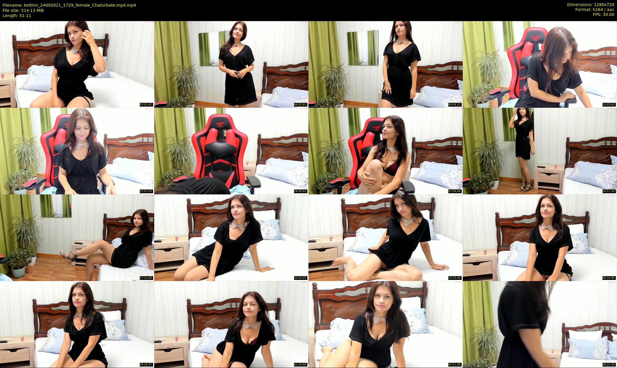 kettimi — 52 minute Chaturbate female cam show recording, 720p, Sep 24, 2021