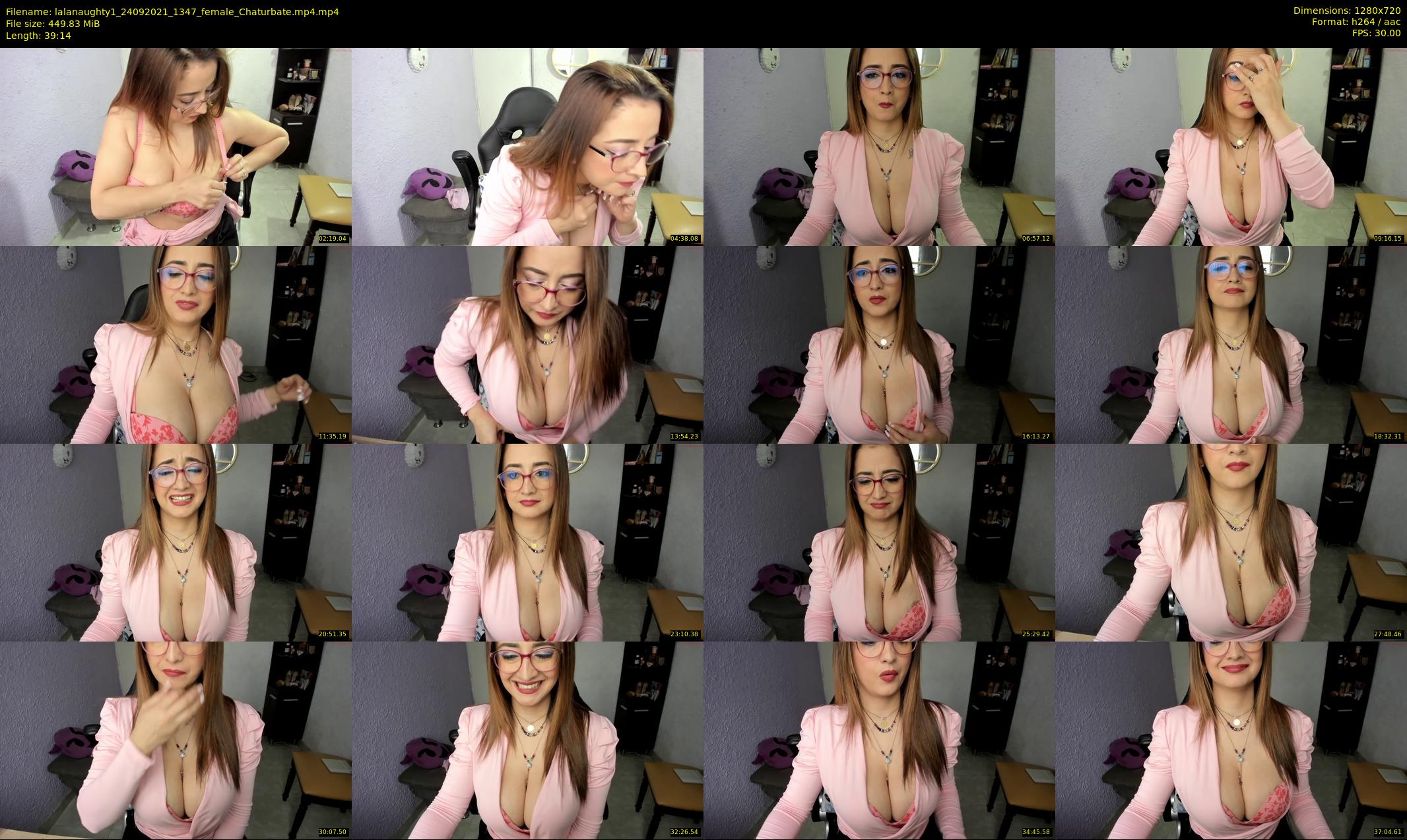 lalanaughty1 — 40 minute Chaturbate female cam show recording, 720p, Sep 24, 2021