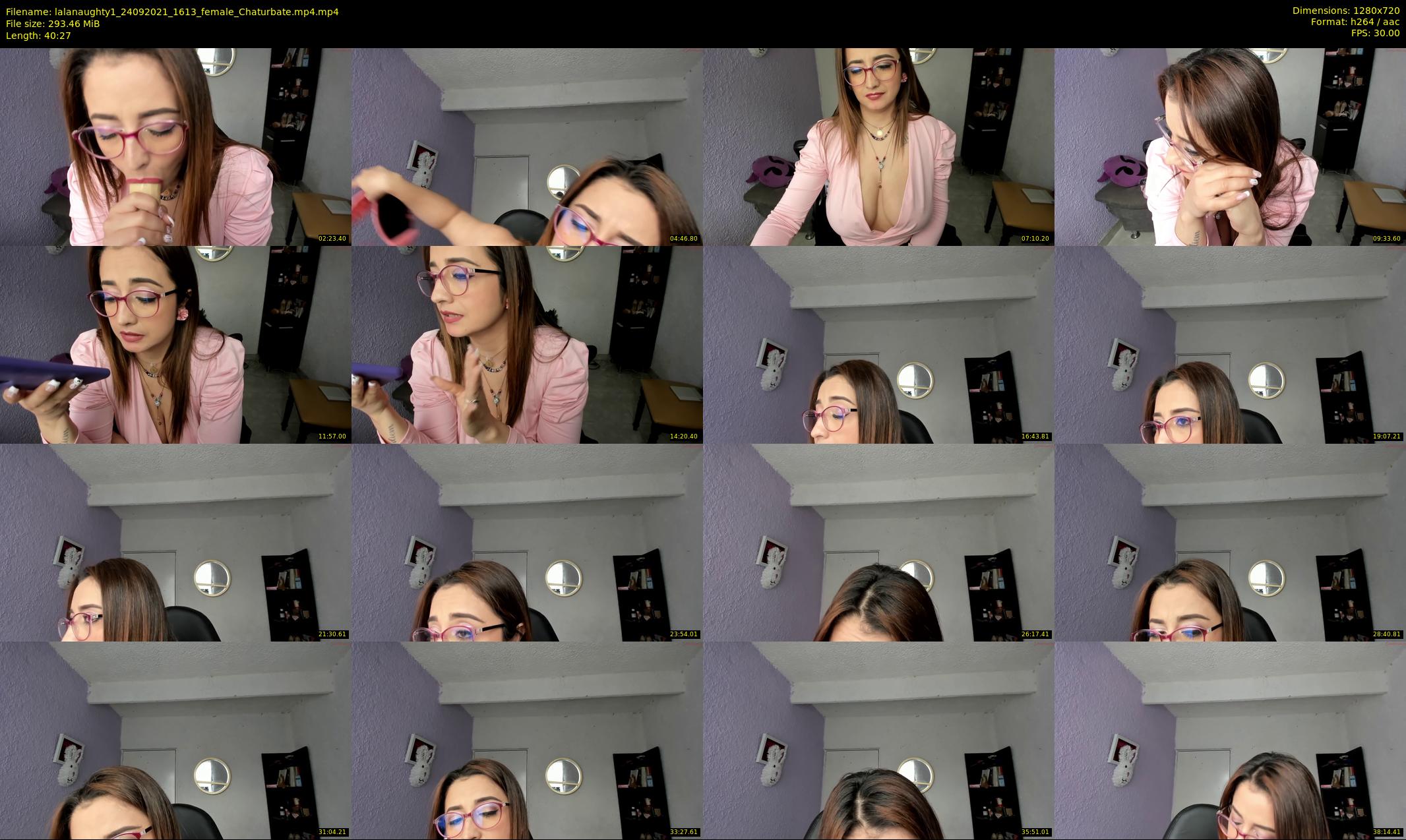 lalanaughty1 — 41 minute Chaturbate female cam show recording, 720p, Sep 24, 2021