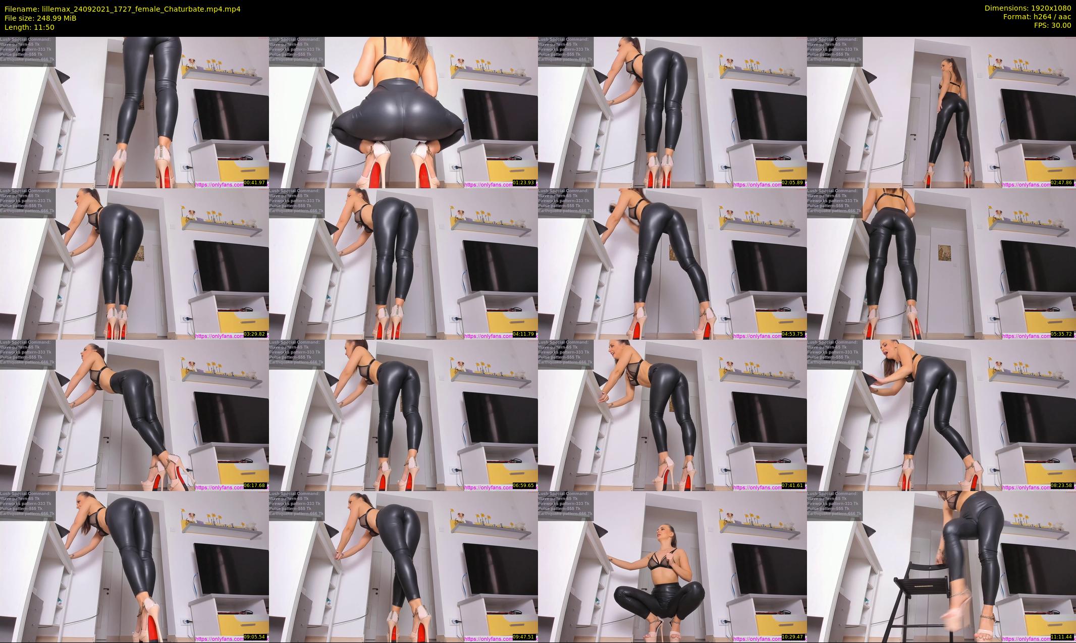 lillemax — 12 minute Chaturbate female cam show recording, 1080p, Sep 24, 2021
