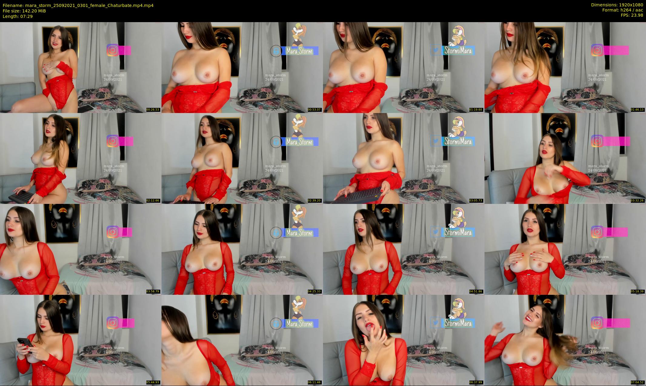 mara_storm — 8 minute Chaturbate female cam show recording, 1080p, Sep 25, 2021