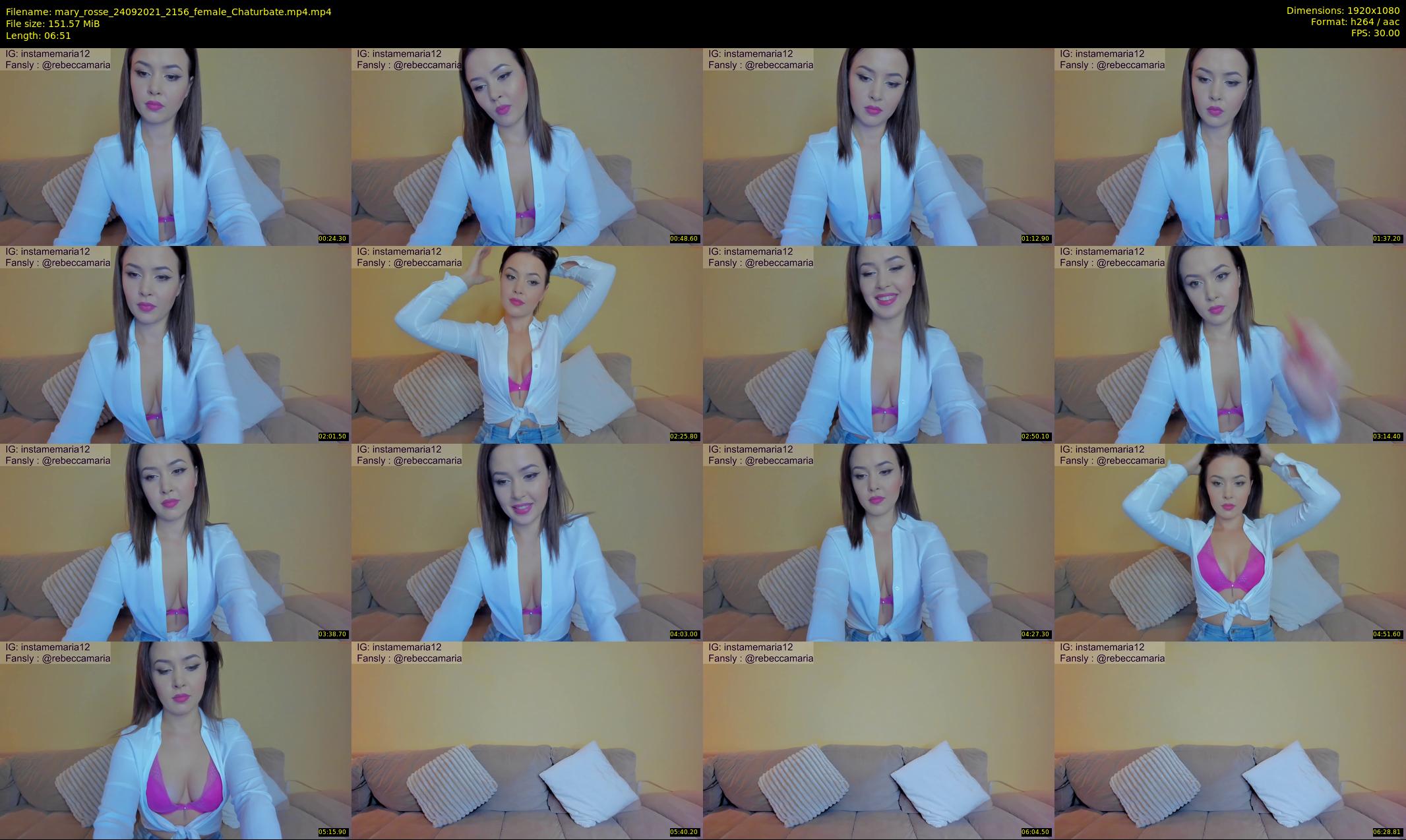 mary_rosse — 7 minute Chaturbate couple cam show recording, 1080p, Sep 24, 2021