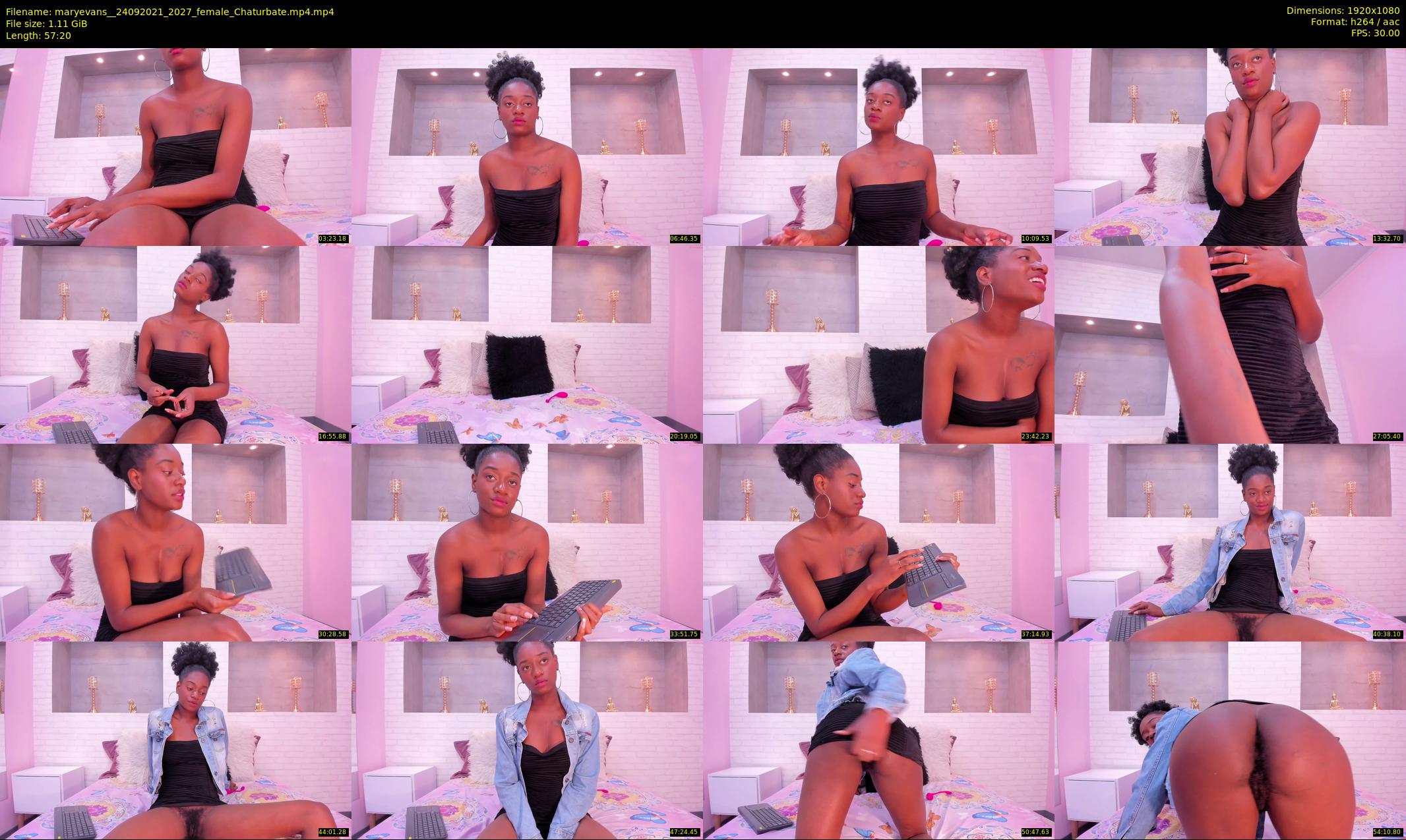 maryevans_ — 58 minute Chaturbate female cam show recording, 1080p, Sep 24, 2021