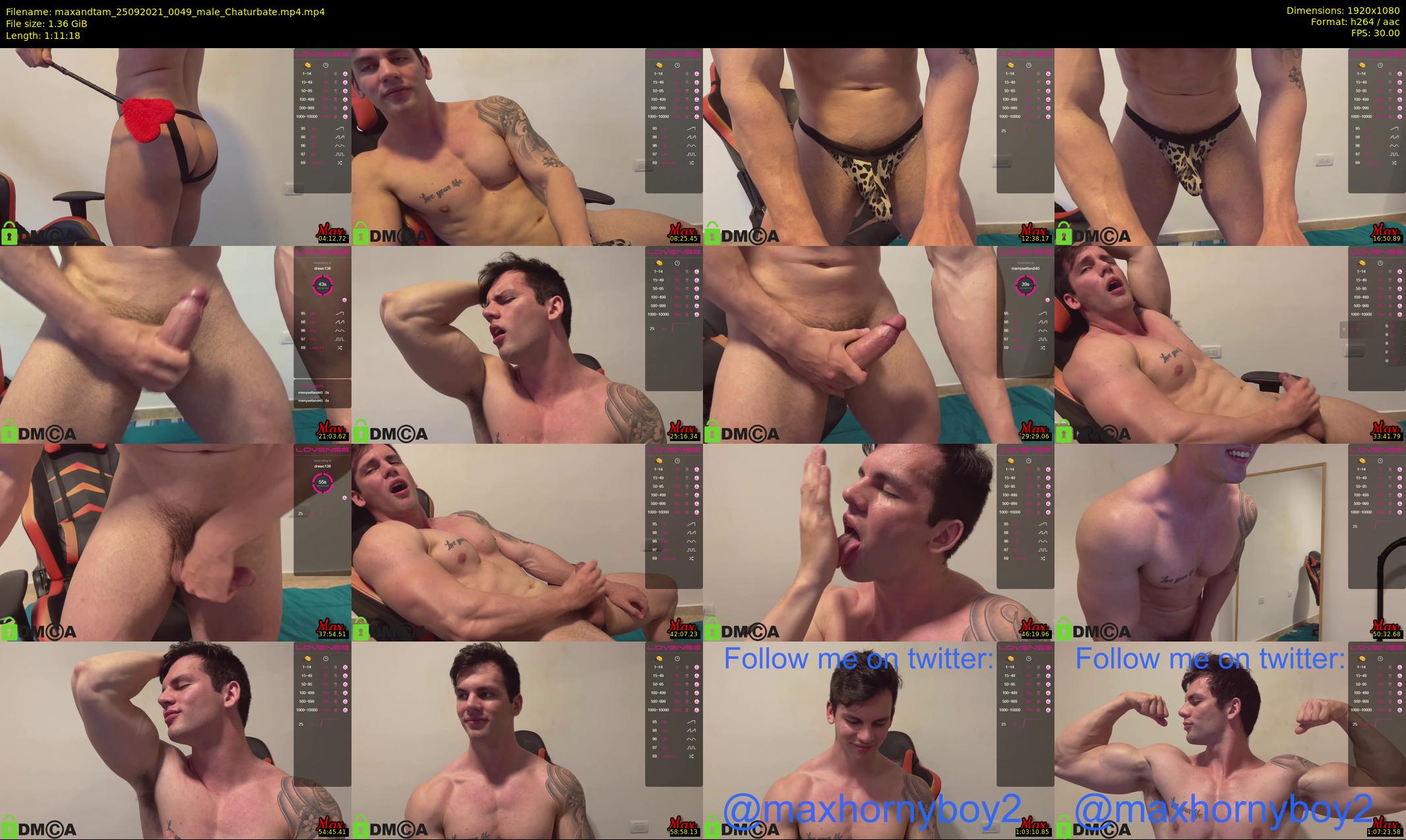 maxandtam — 72 minute Chaturbate couple cam show recording, 1080p, Sep 25, 2021