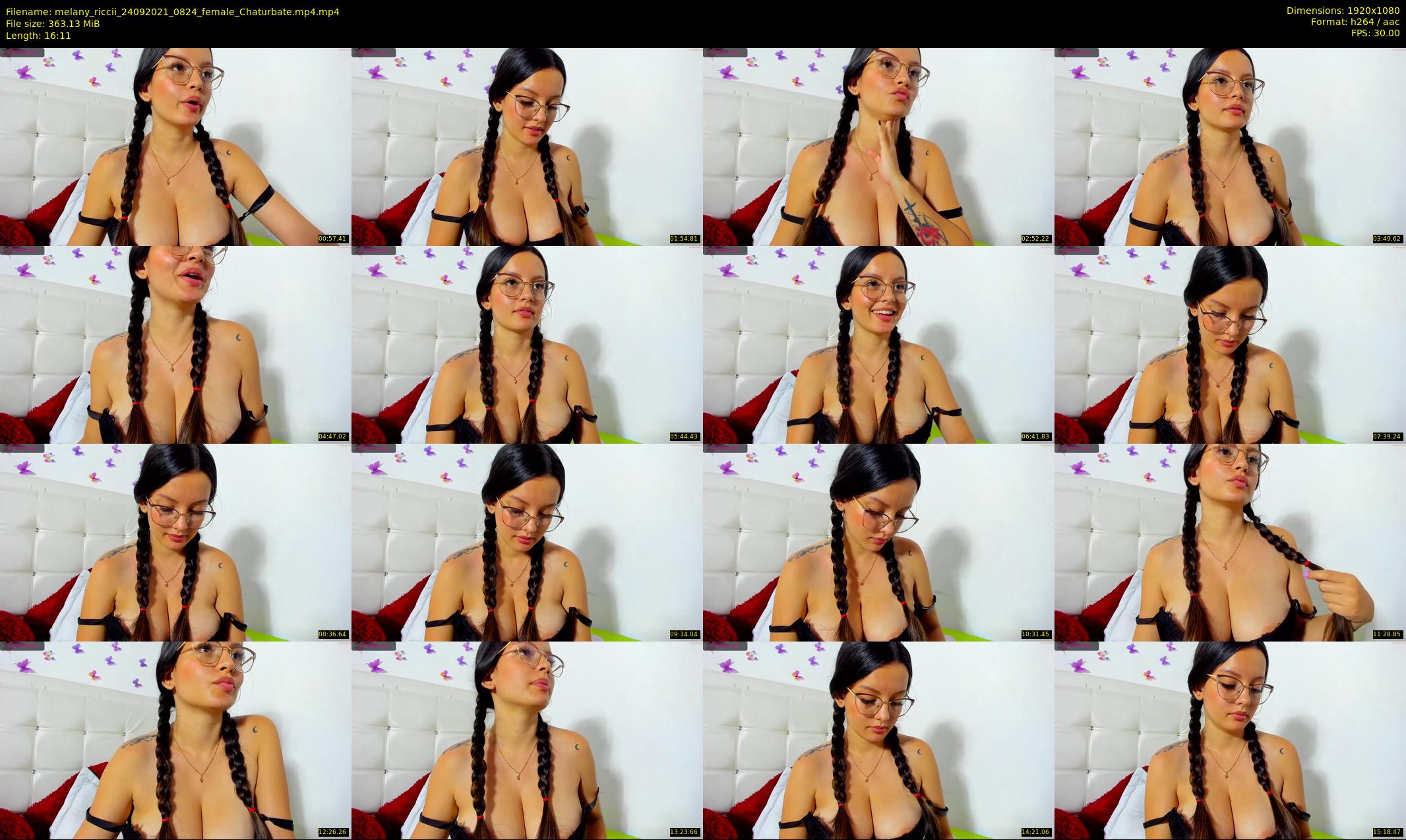 melany_riccii — 17 minute Chaturbate female cam show recording, 1080p, Sep 24, 2021