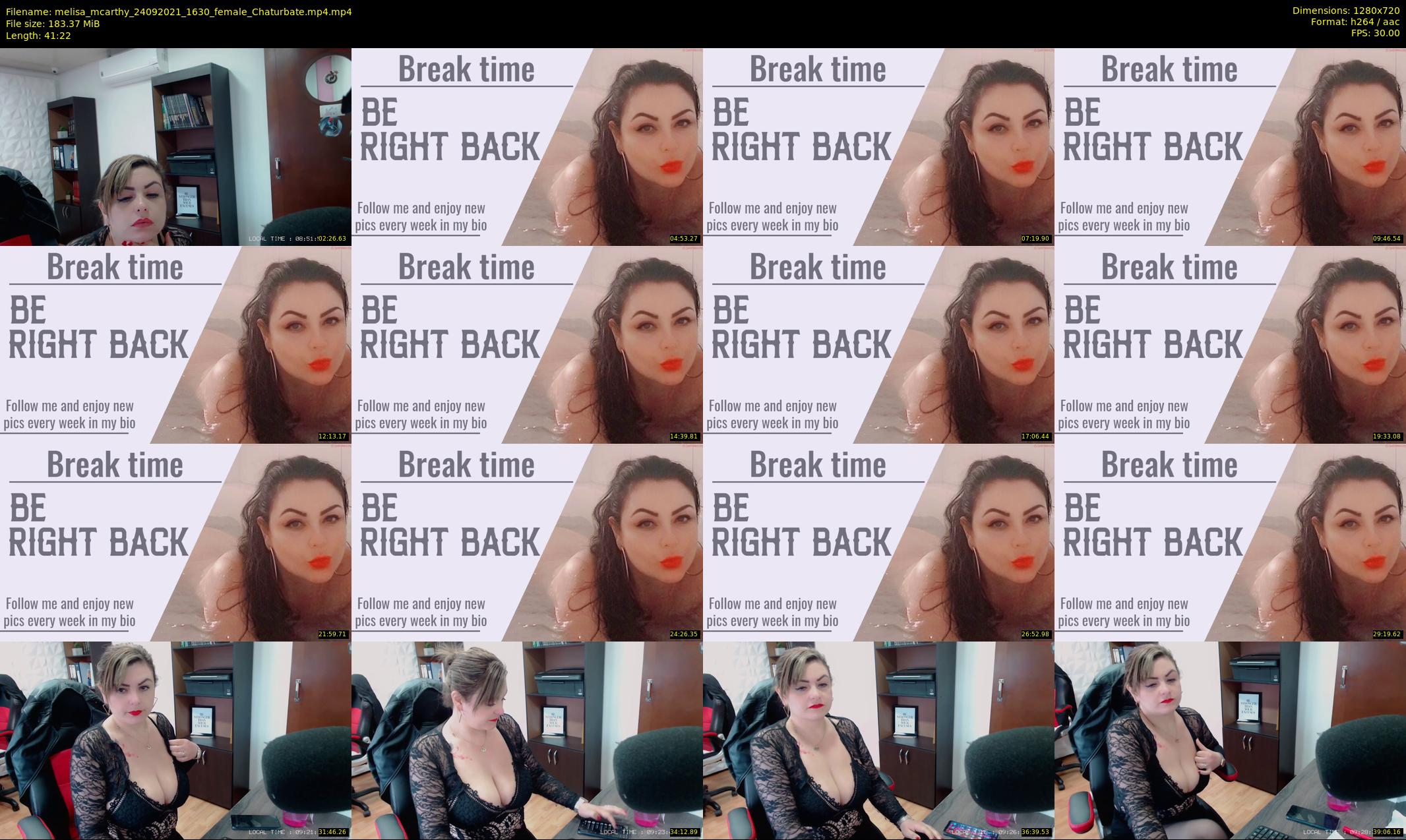 melisa_mcarthy — 42 minute Chaturbate couple cam show recording, 720p, Sep 24, 2021
