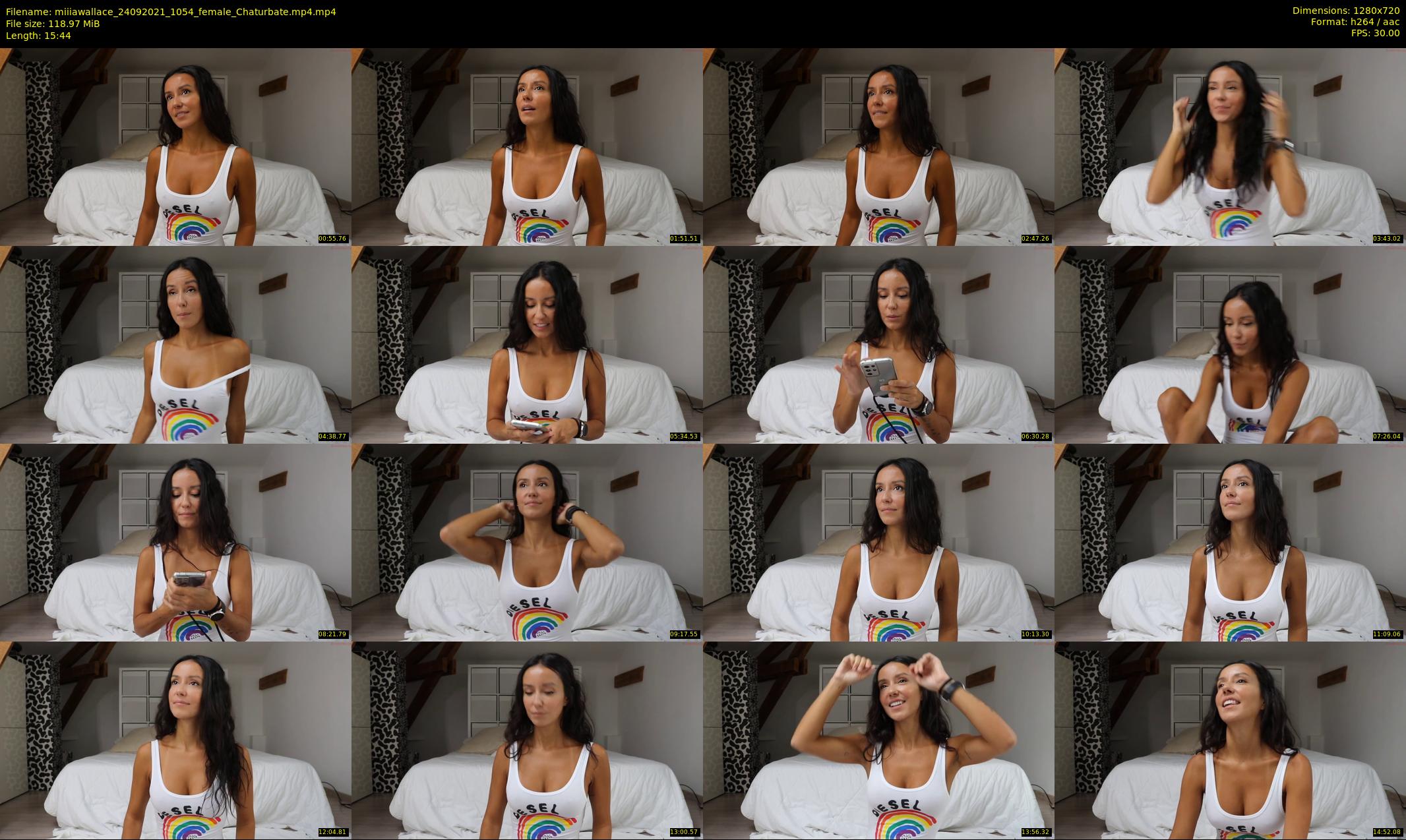 miiiawallace — 16 minute Chaturbate female cam show recording, 720p, Sep 24, 2021