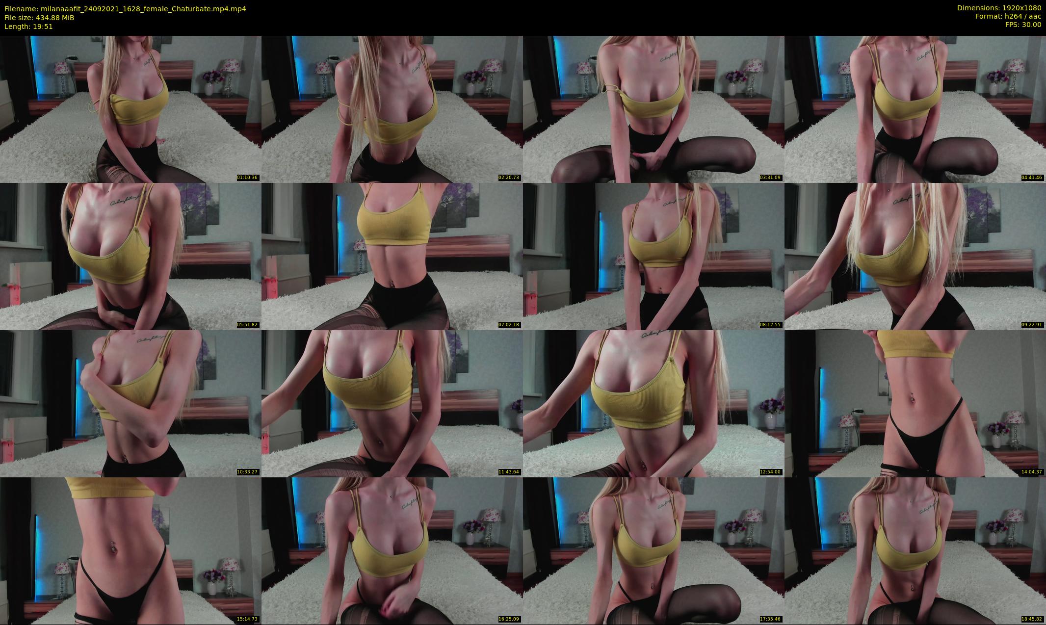 milanaaafit — 20 minute Chaturbate couple cam show recording, 1080p, Sep 24, 2021