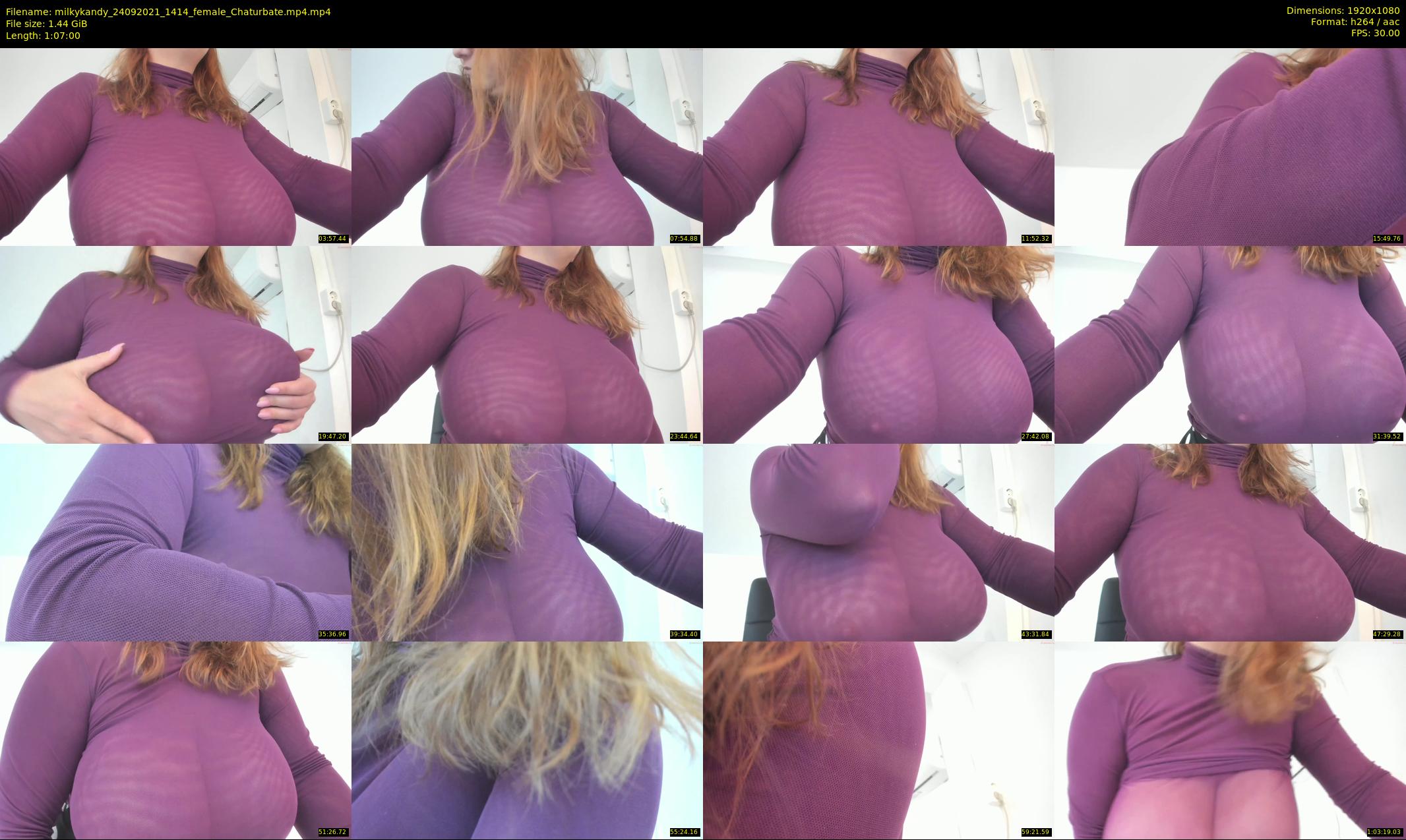 milkykandy — 67 minute Chaturbate female cam show recording, 1080p, Sep 24, 2021