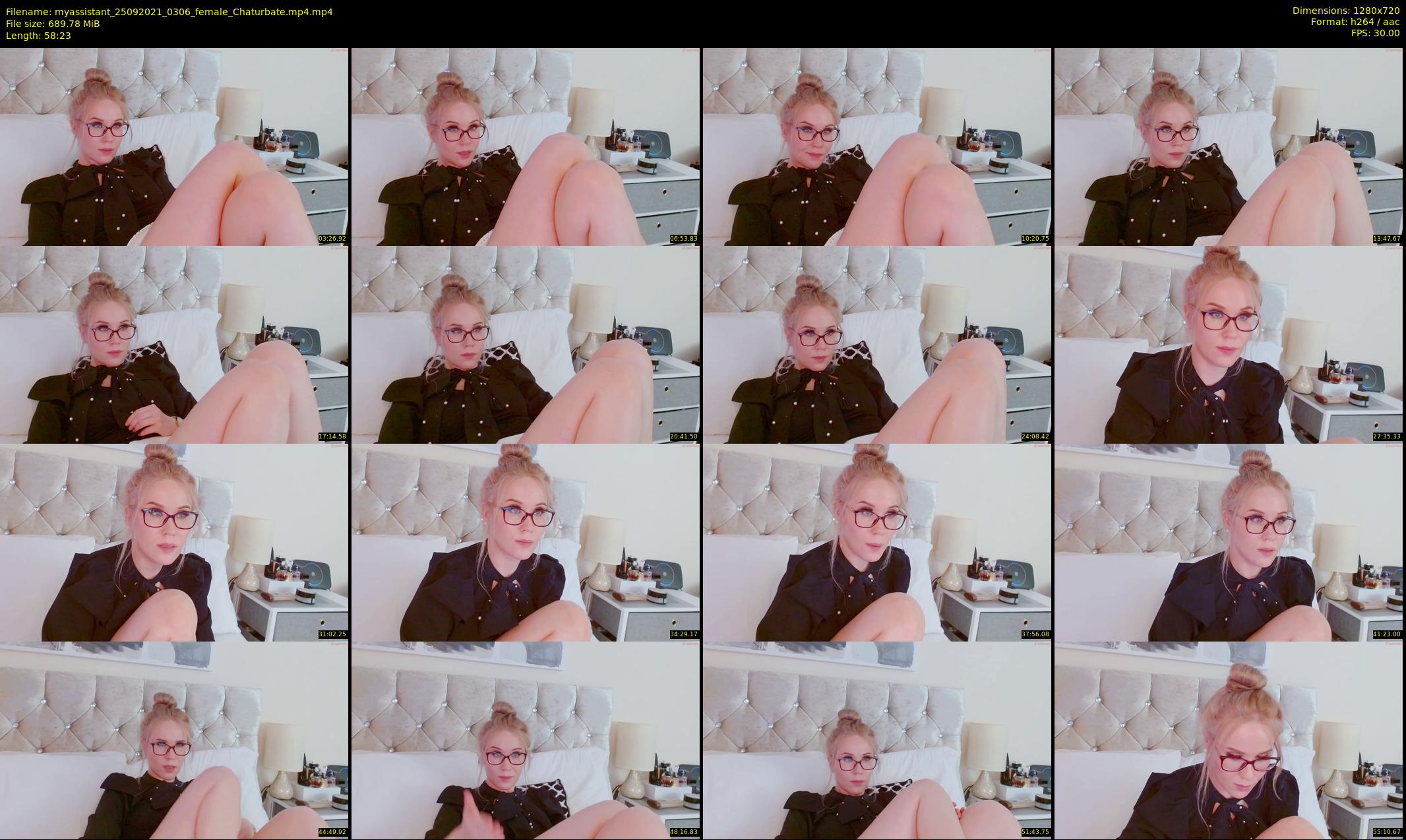 myassistant — 59 minute Chaturbate female cam show recording, 720p, Sep 25, 2021