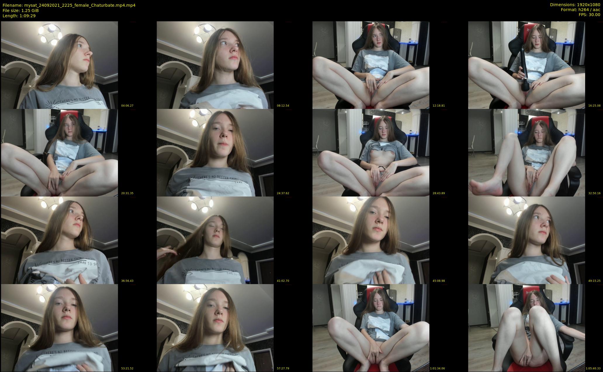 mysat — 70 minute Chaturbate female cam show recording, 1080p, Sep 24, 2021