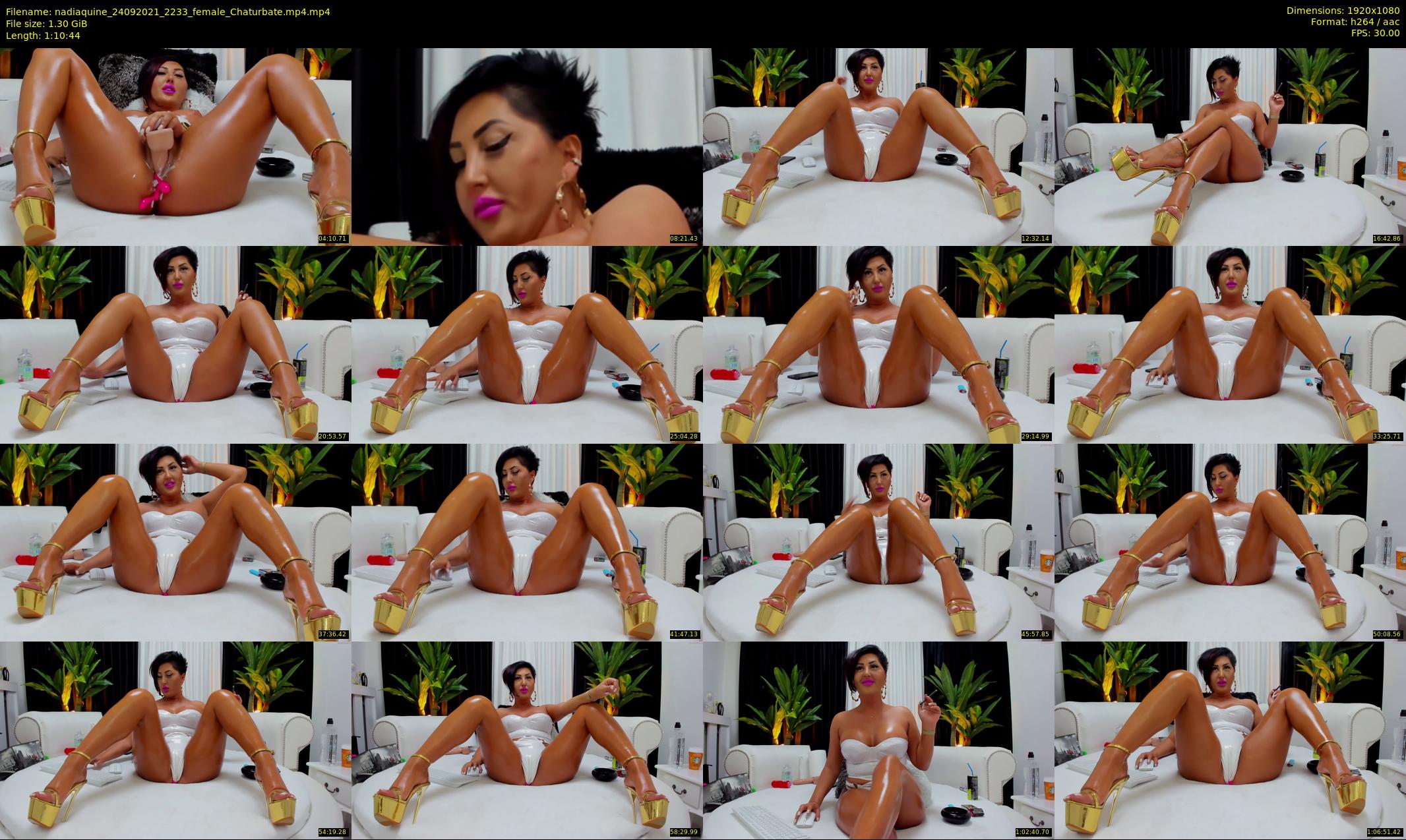 nadiaquine — 71 minute Chaturbate female cam show recording, 1080p, Sep 24, 2021