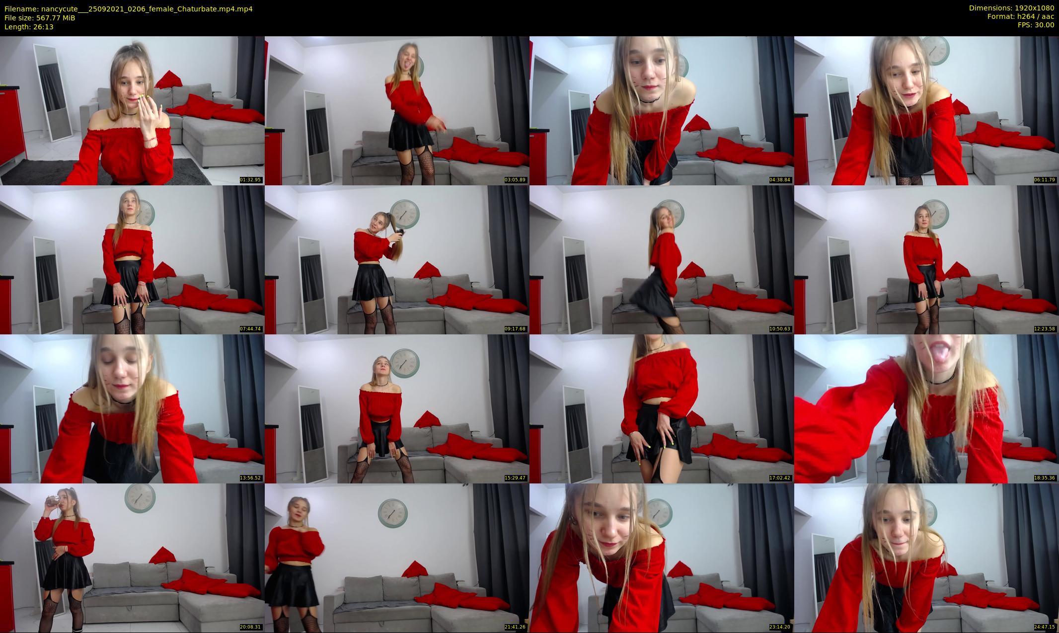 nancycute__ — 27 minute Chaturbate female cam show recording, 1080p, Sep 25, 2021