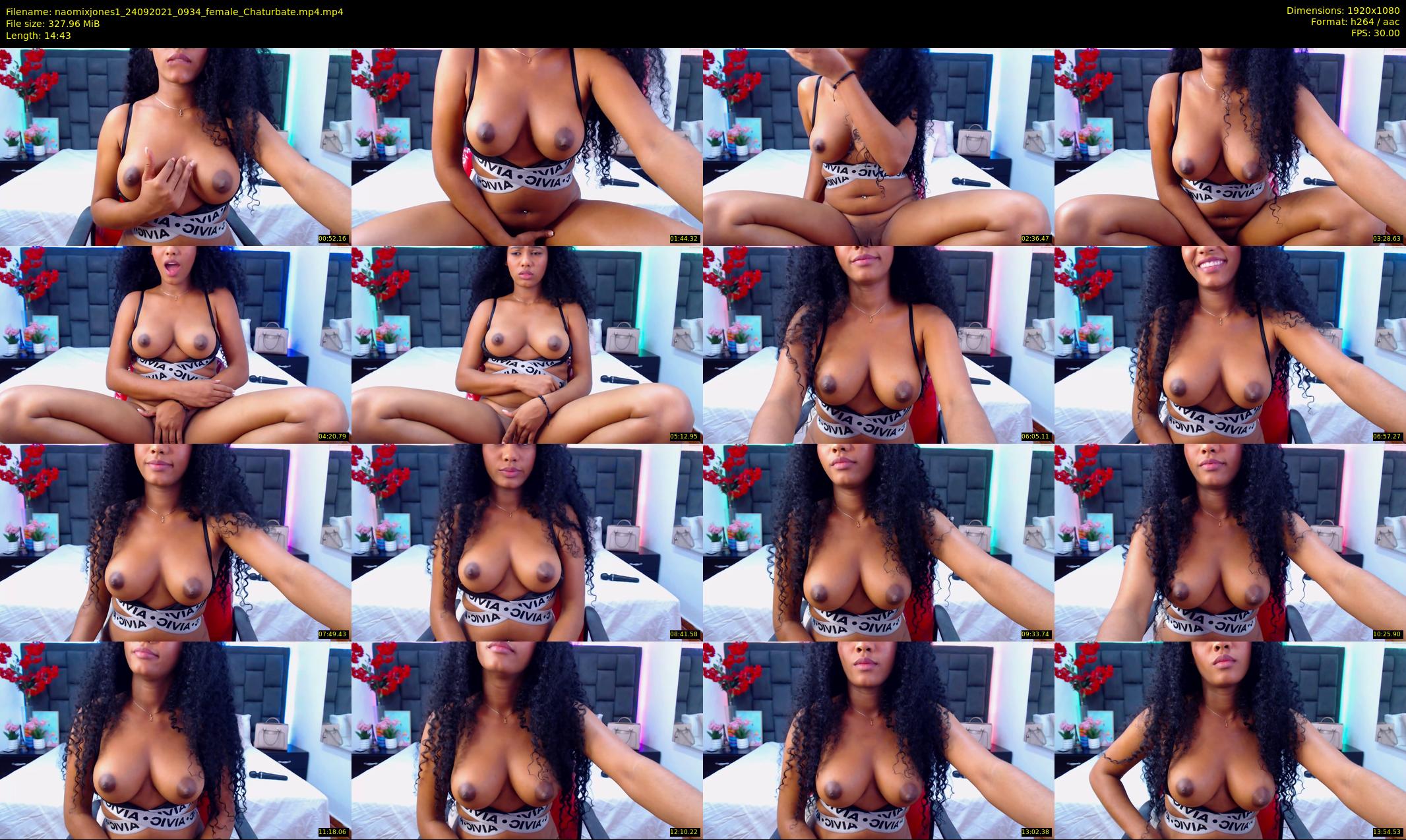 naomixjones1 — 15 minute Chaturbate female cam show recording, 1080p, Sep 24, 2021