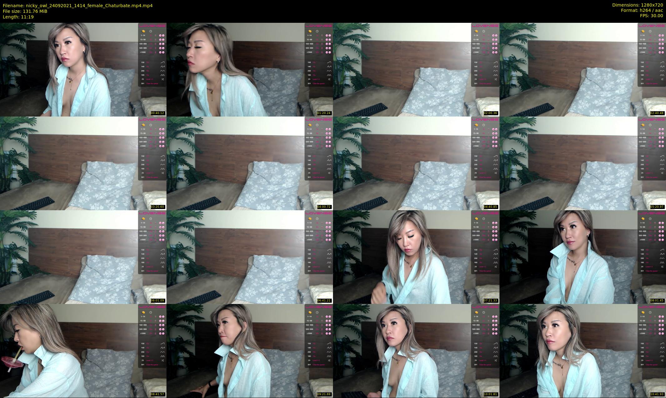 nicky_owl — 12 minute Chaturbate female cam show recording, 720p, Sep 24, 2021
