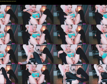 nikaxreznik — 40 minute Chaturbate female cam show recording, 1080p, Sep 24, 2021