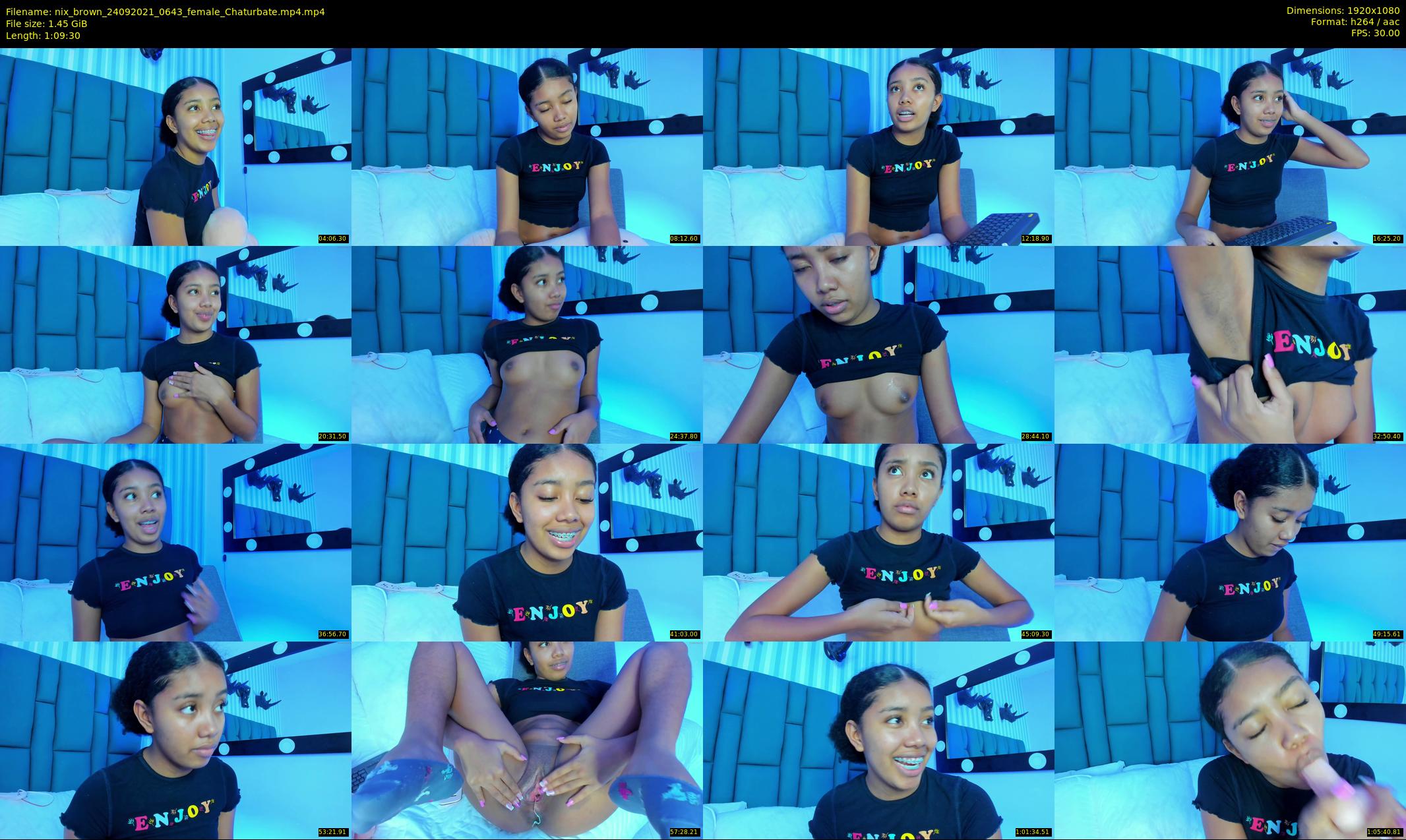 nix_brown — 70 minute Chaturbate female cam show recording, 1080p, Sep 24, 2021